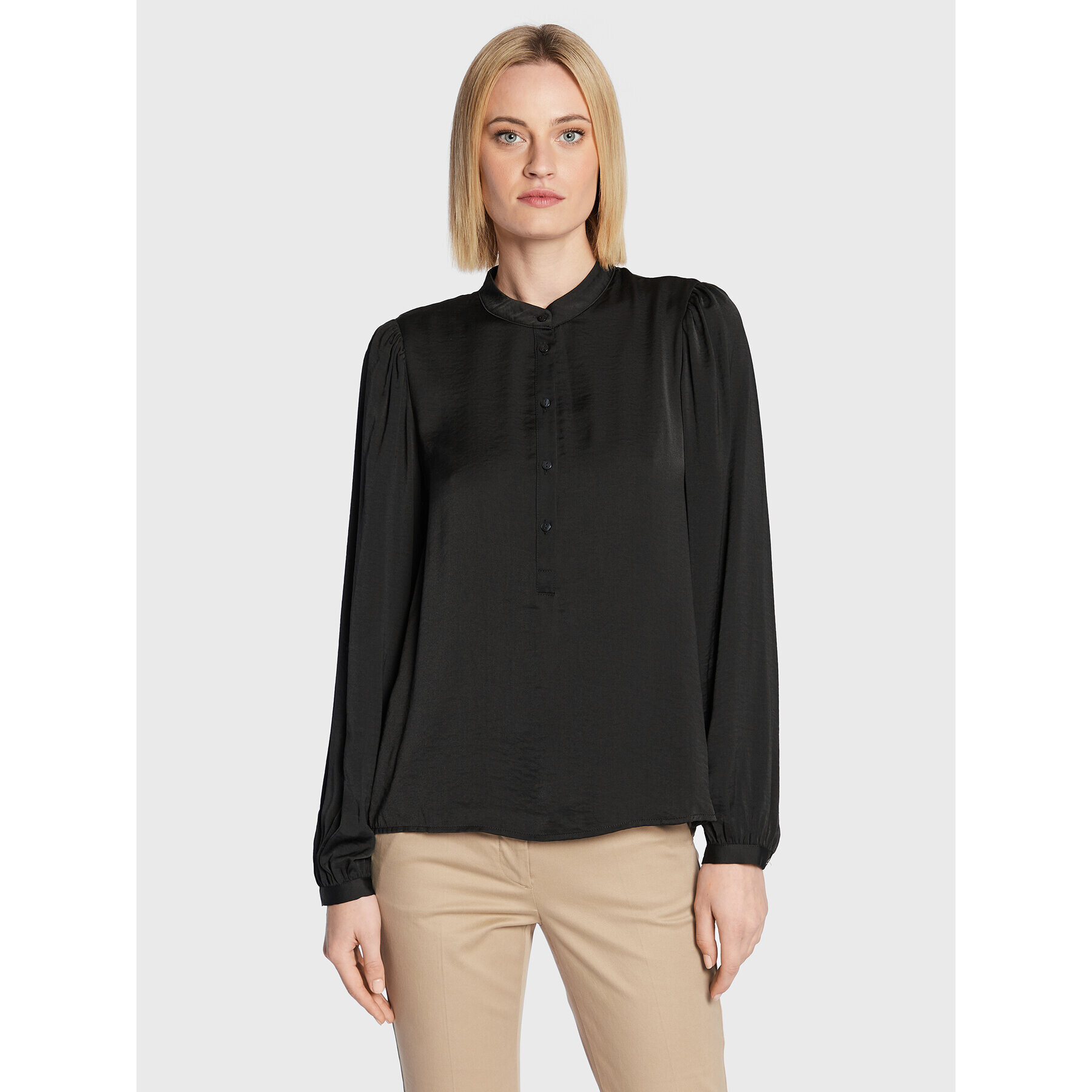 Moss Copenhagen Блуза Maluca 17078 Черен Regular Fit - Pepit.bg