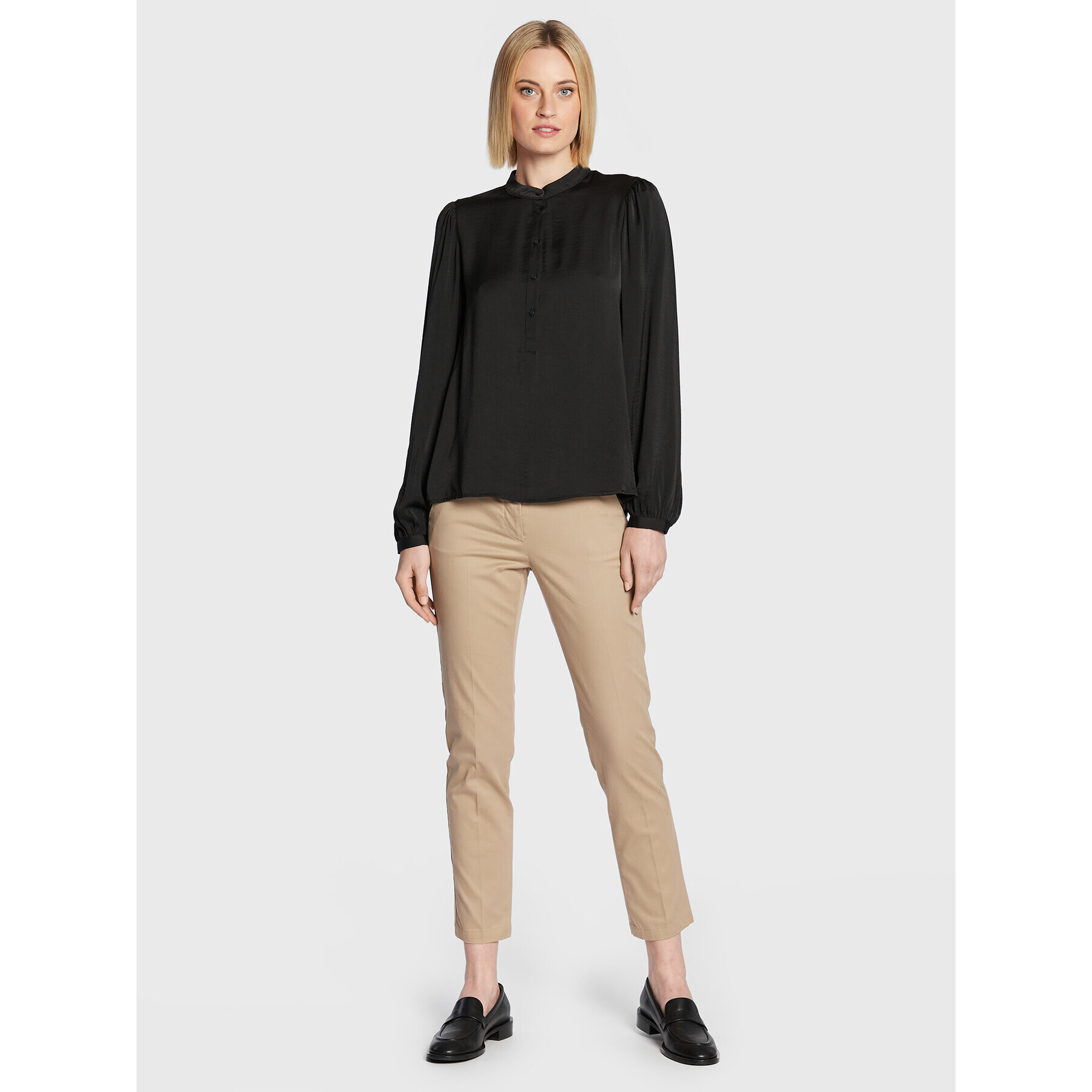 Moss Copenhagen Блуза Maluca 17078 Черен Regular Fit - Pepit.bg