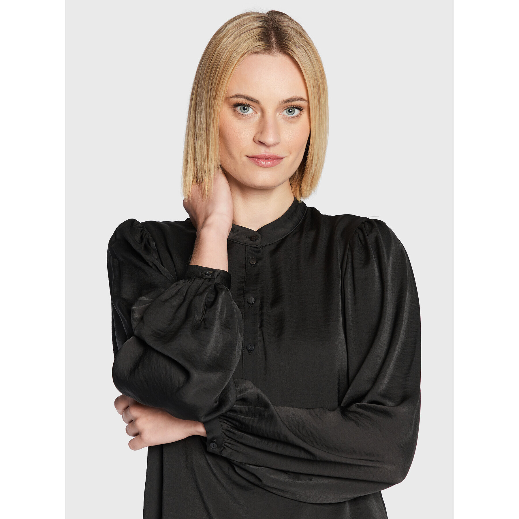 Moss Copenhagen Блуза Maluca 17078 Черен Regular Fit - Pepit.bg