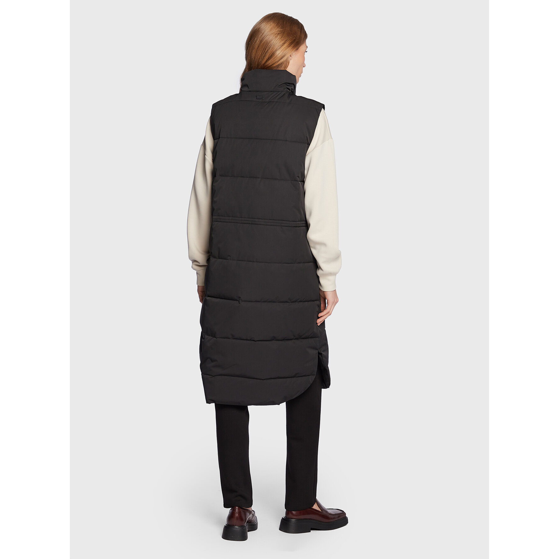 Moss Copenhagen Елек Kaysa 16999 Черен Regular Fit - Pepit.bg