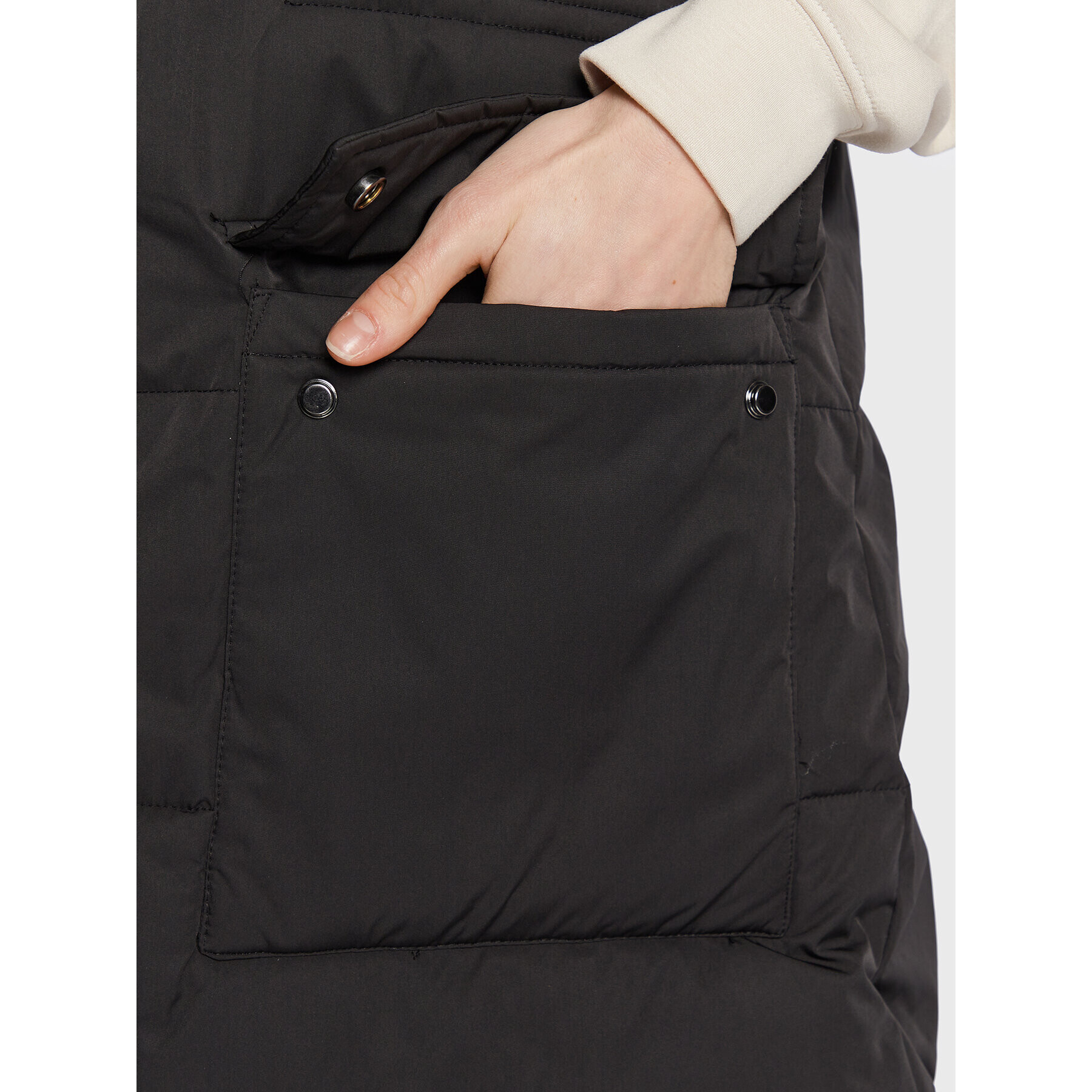 Moss Copenhagen Елек Kaysa 16999 Черен Regular Fit - Pepit.bg