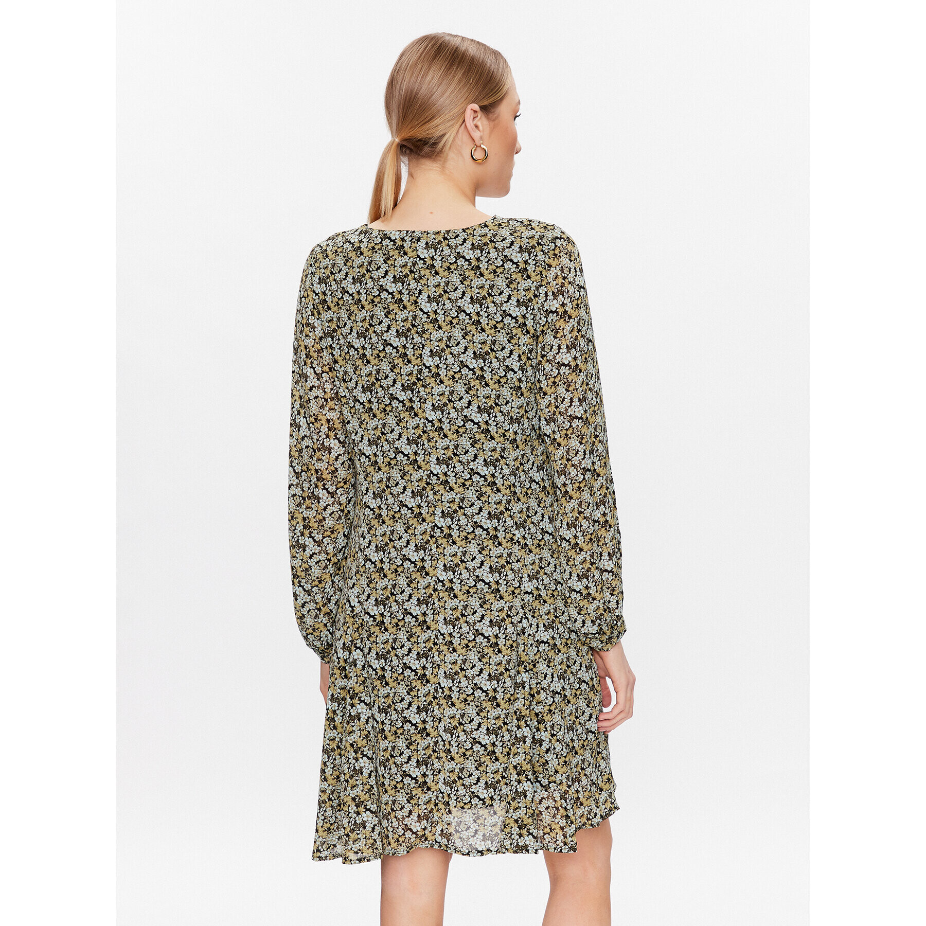 Moss Copenhagen Ежедневна рокля 17271 Син Basic Fit - Pepit.bg
