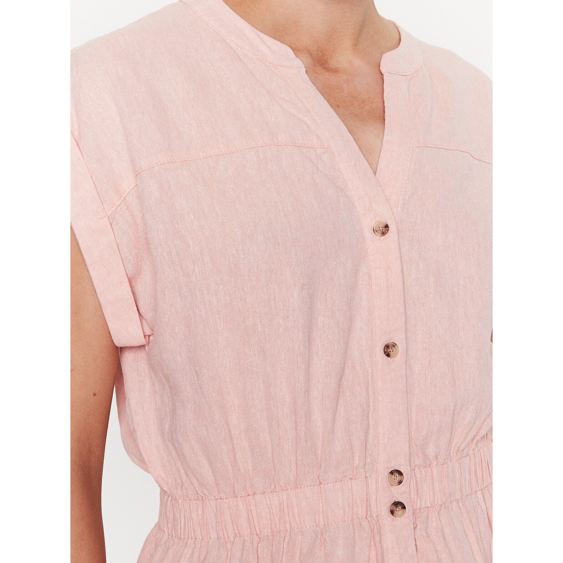 Moss Copenhagen Ежедневна рокля 17502 Розов Basic Fit - Pepit.bg
