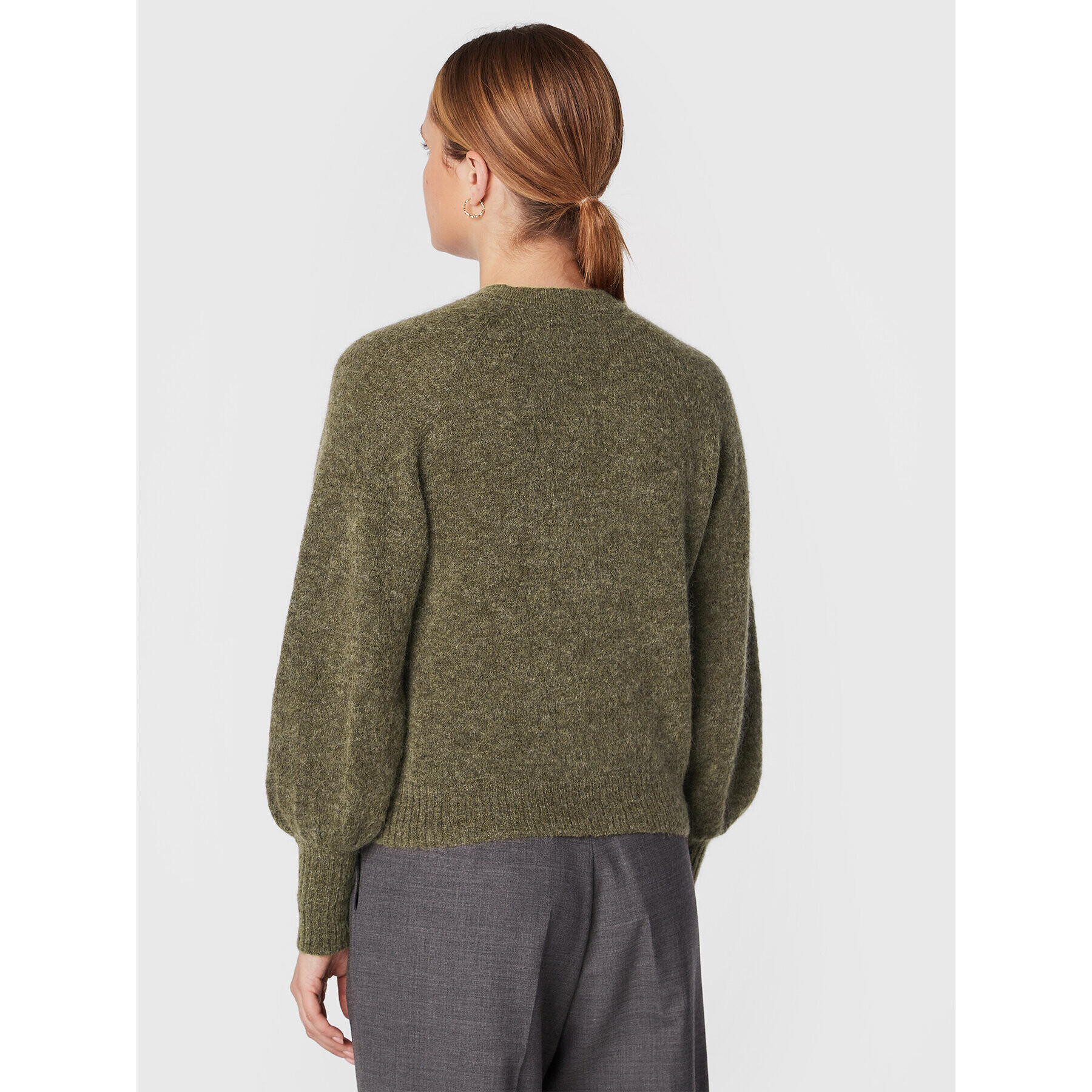 Moss Copenhagen Кардиган Maimee 17225 Кафяв Regular Fit - Pepit.bg