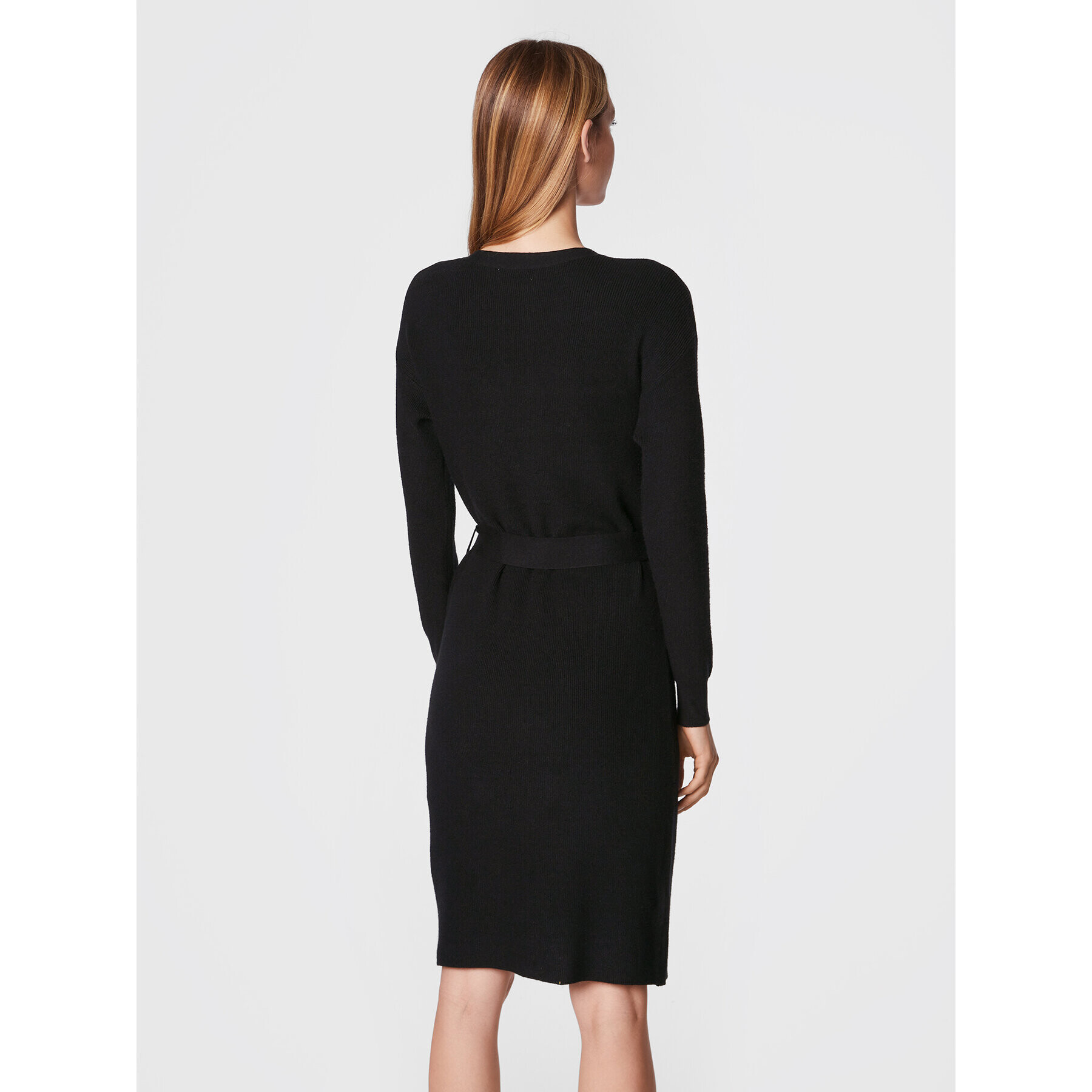 Moss Copenhagen Кардиган Rachelle 16667 Черен Regular Fit - Pepit.bg