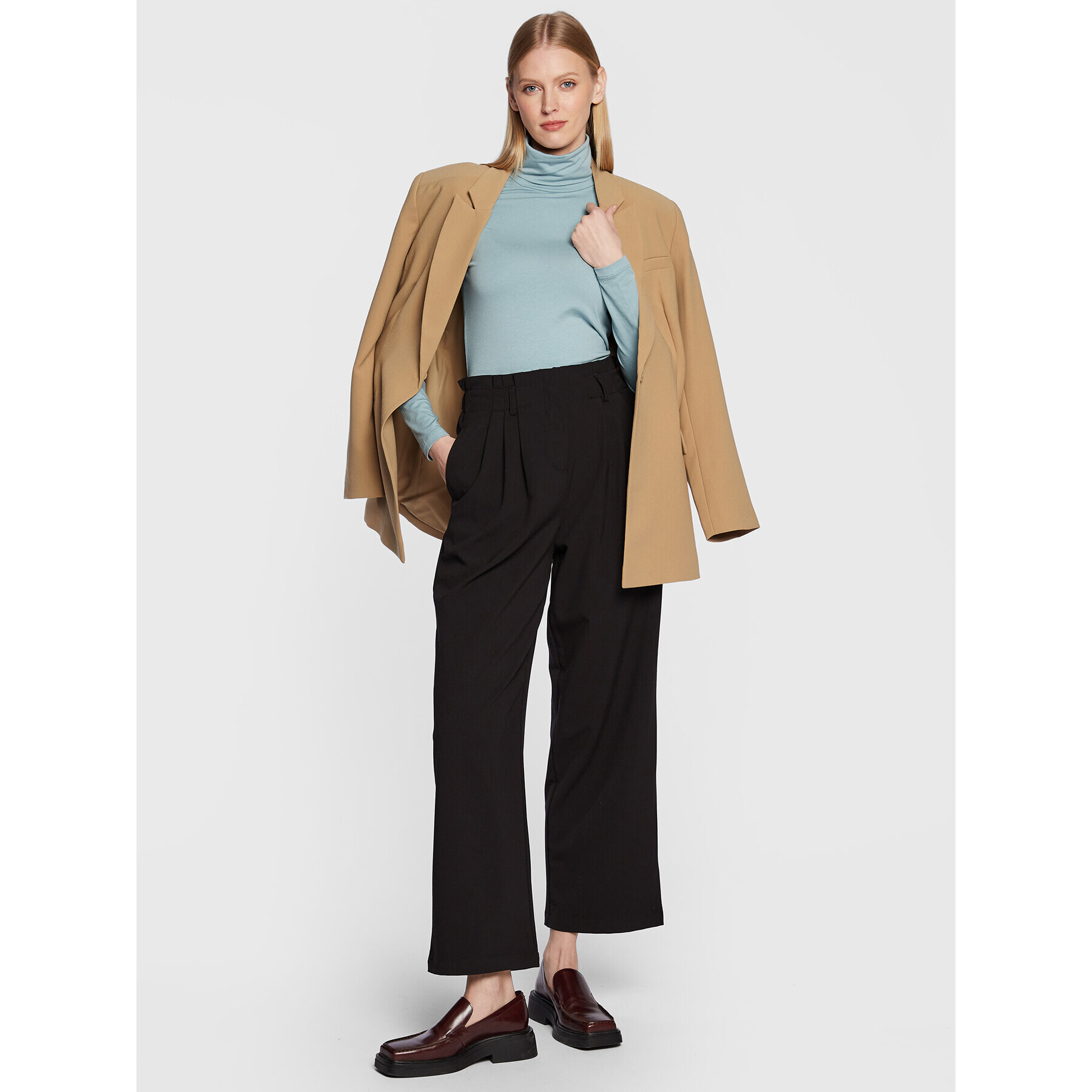 Moss Copenhagen Поло Olivie 16990 Син Slim Fit - Pepit.bg