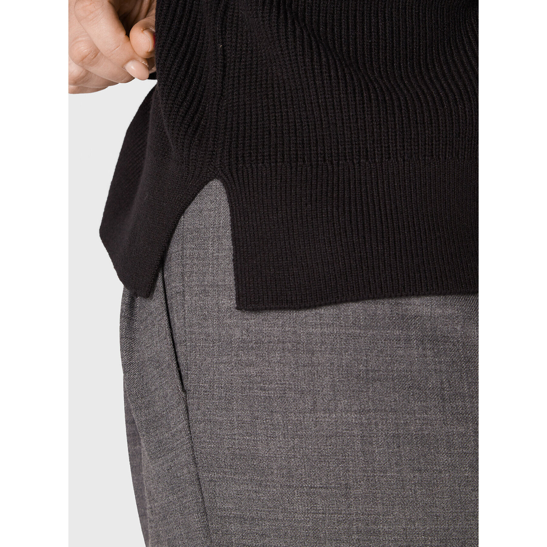 Moss Copenhagen Пуловер Darose Jilli 16898 Черен Boxy Fit - Pepit.bg