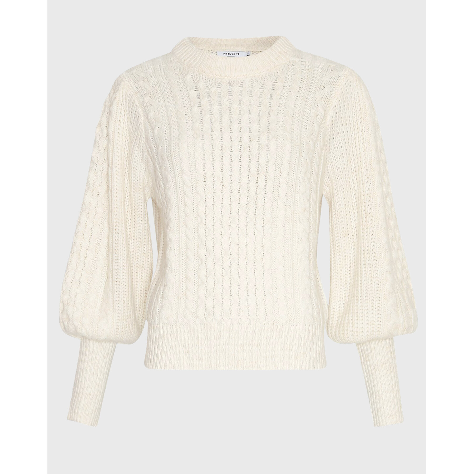 Moss Copenhagen Пуловер Iveta 17013 Бежов Regular Fit - Pepit.bg