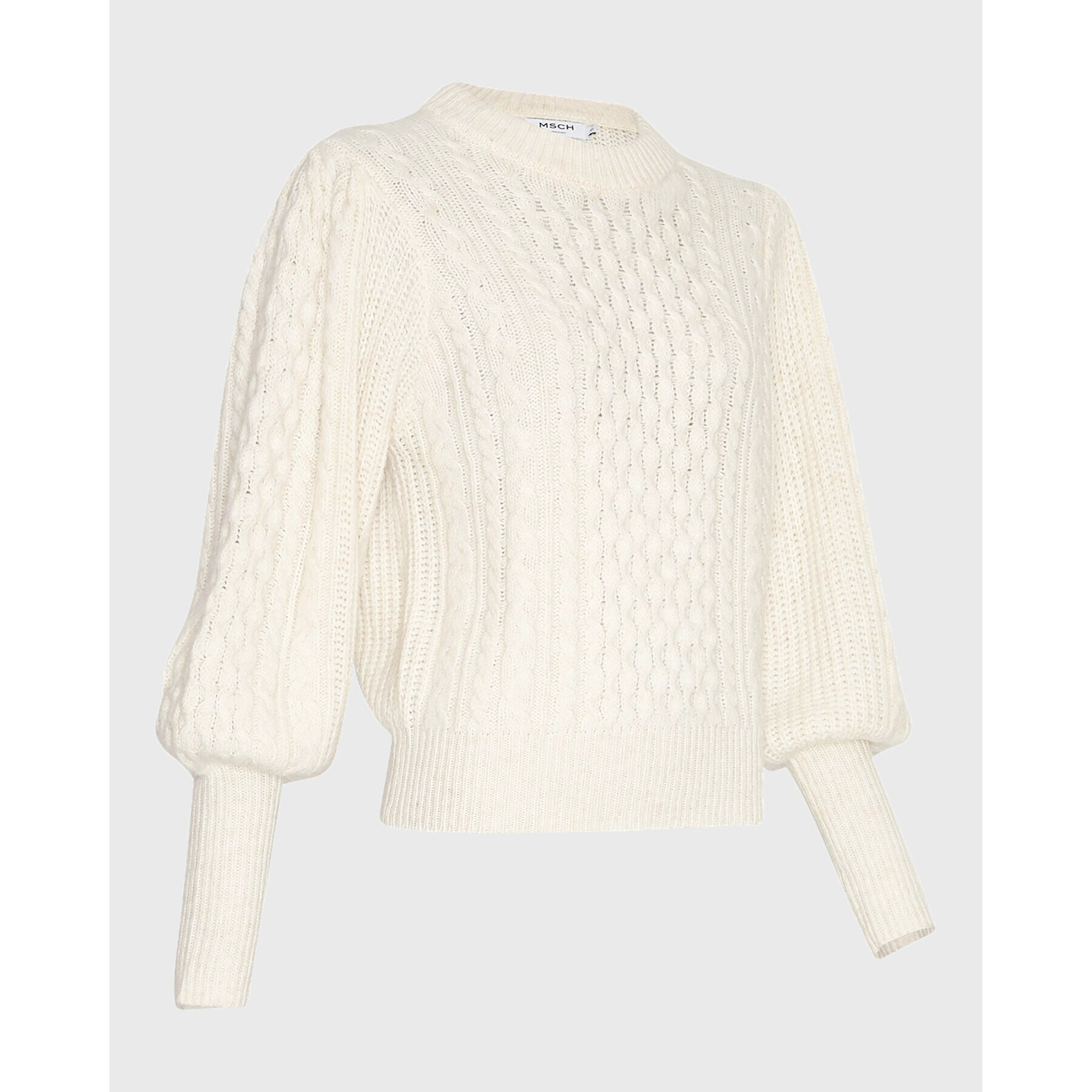 Moss Copenhagen Пуловер Iveta 17013 Бежов Regular Fit - Pepit.bg