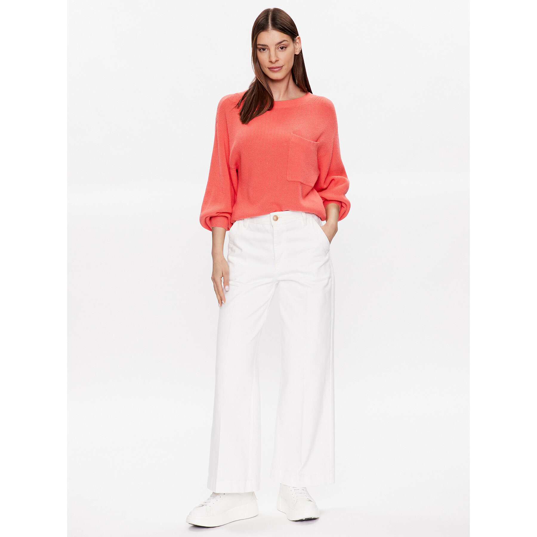 Moss Copenhagen Пуловер Lillybeth 17358 Розов Regular Fit - Pepit.bg