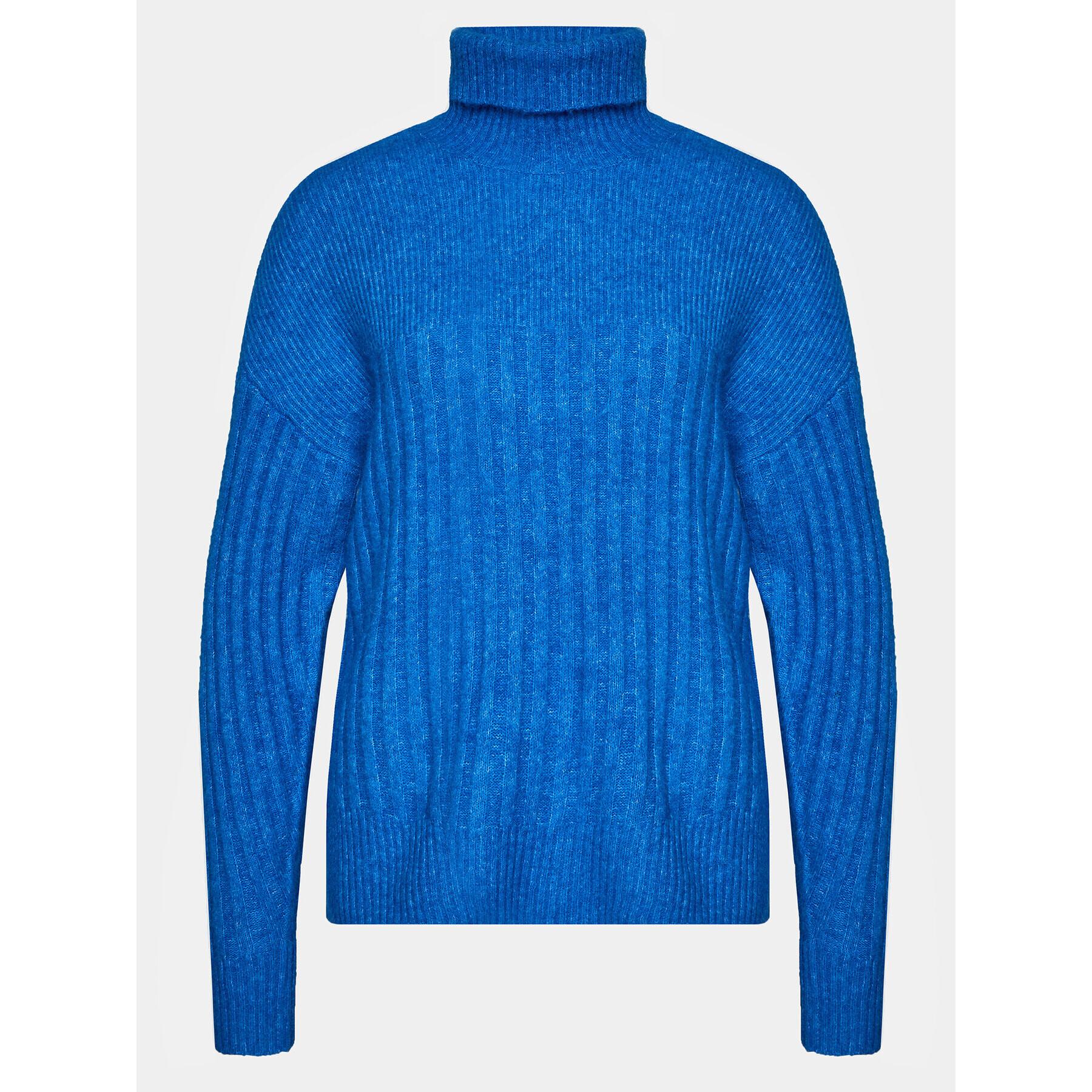 Moss Copenhagen Пуловер Mschlamaia 17720 Син Casual Fit - Pepit.bg