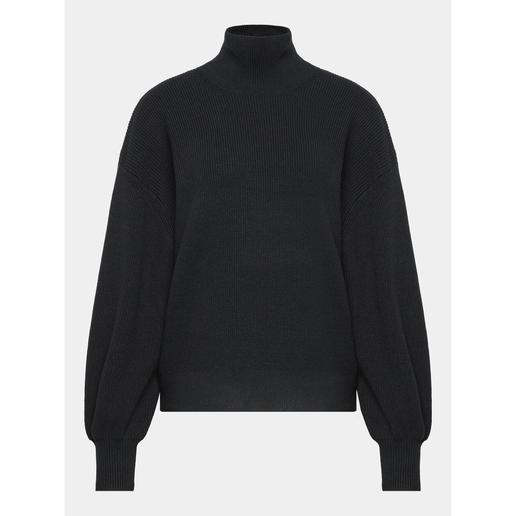 Moss Copenhagen Пуловер Mschmagnea 16902 Черен Casual Fit - Pepit.bg