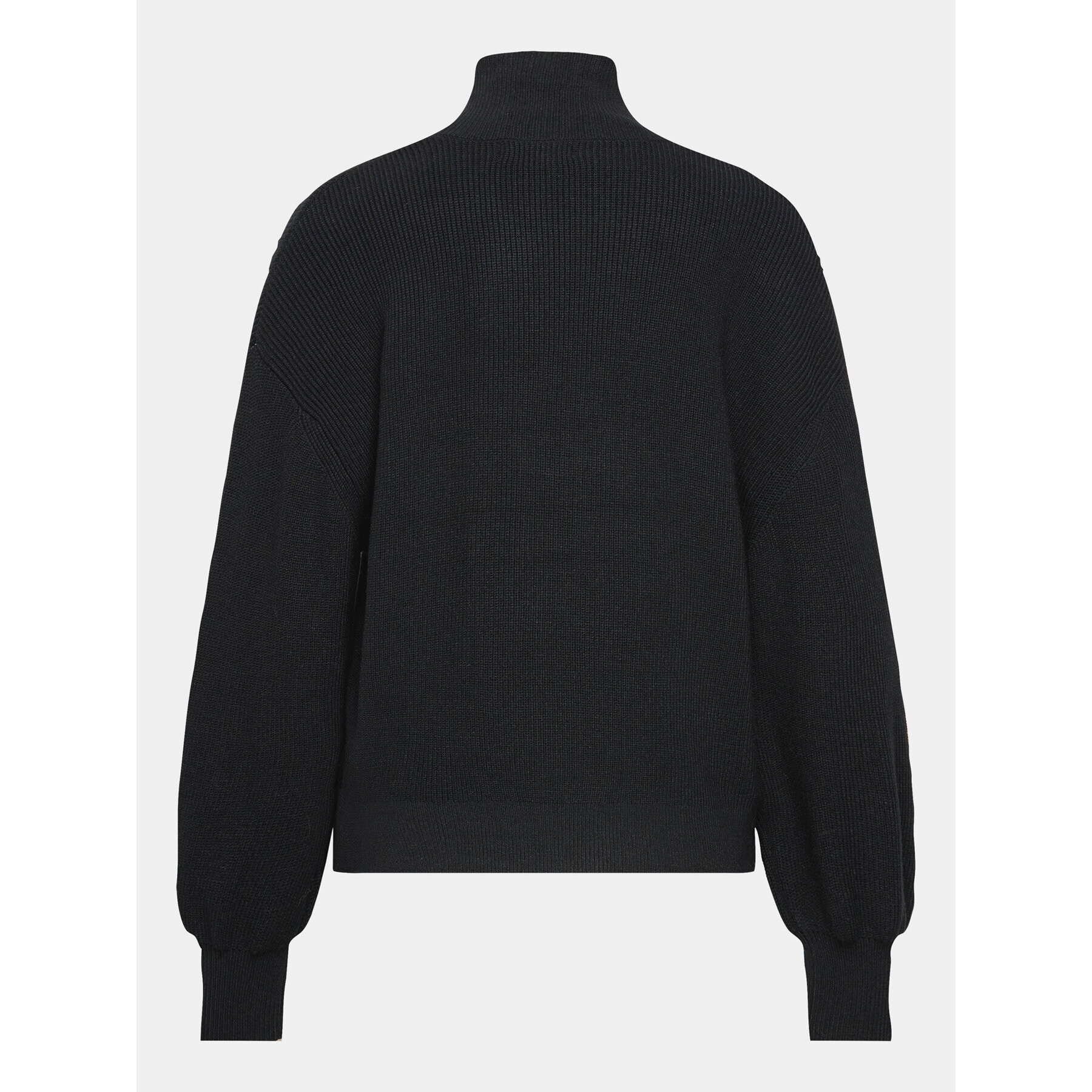 Moss Copenhagen Пуловер Mschmagnea 16902 Черен Casual Fit - Pepit.bg