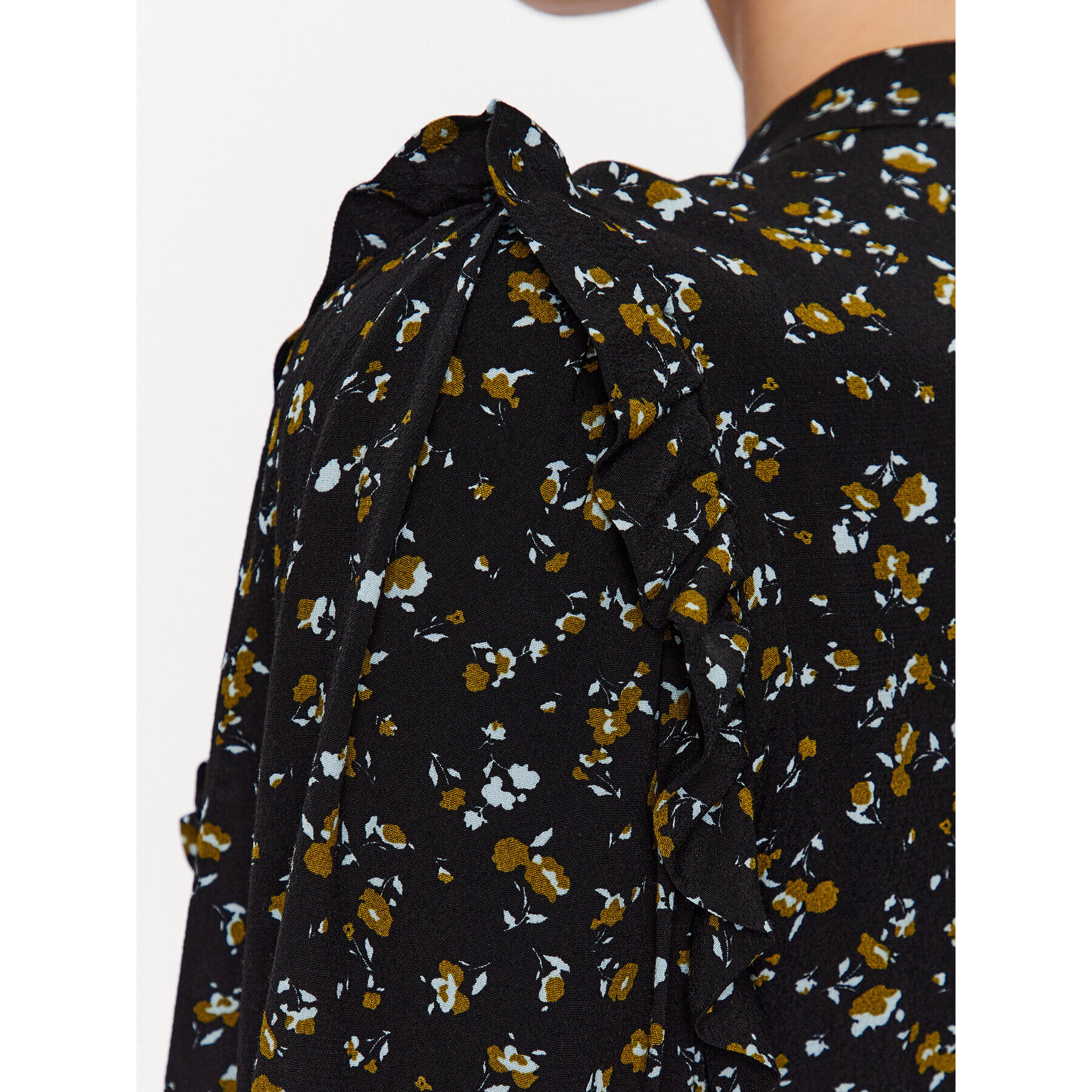 Moss Copenhagen Рокля тип риза Bellaris 17414 Черен Regular Fit - Pepit.bg