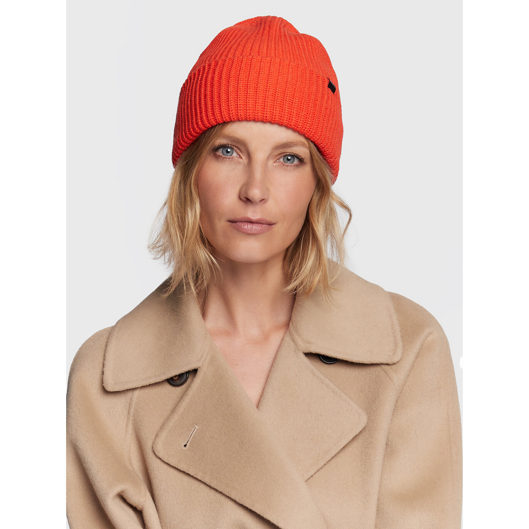 Moss Copenhagen Шапка Galine 17218 Червен - Pepit.bg