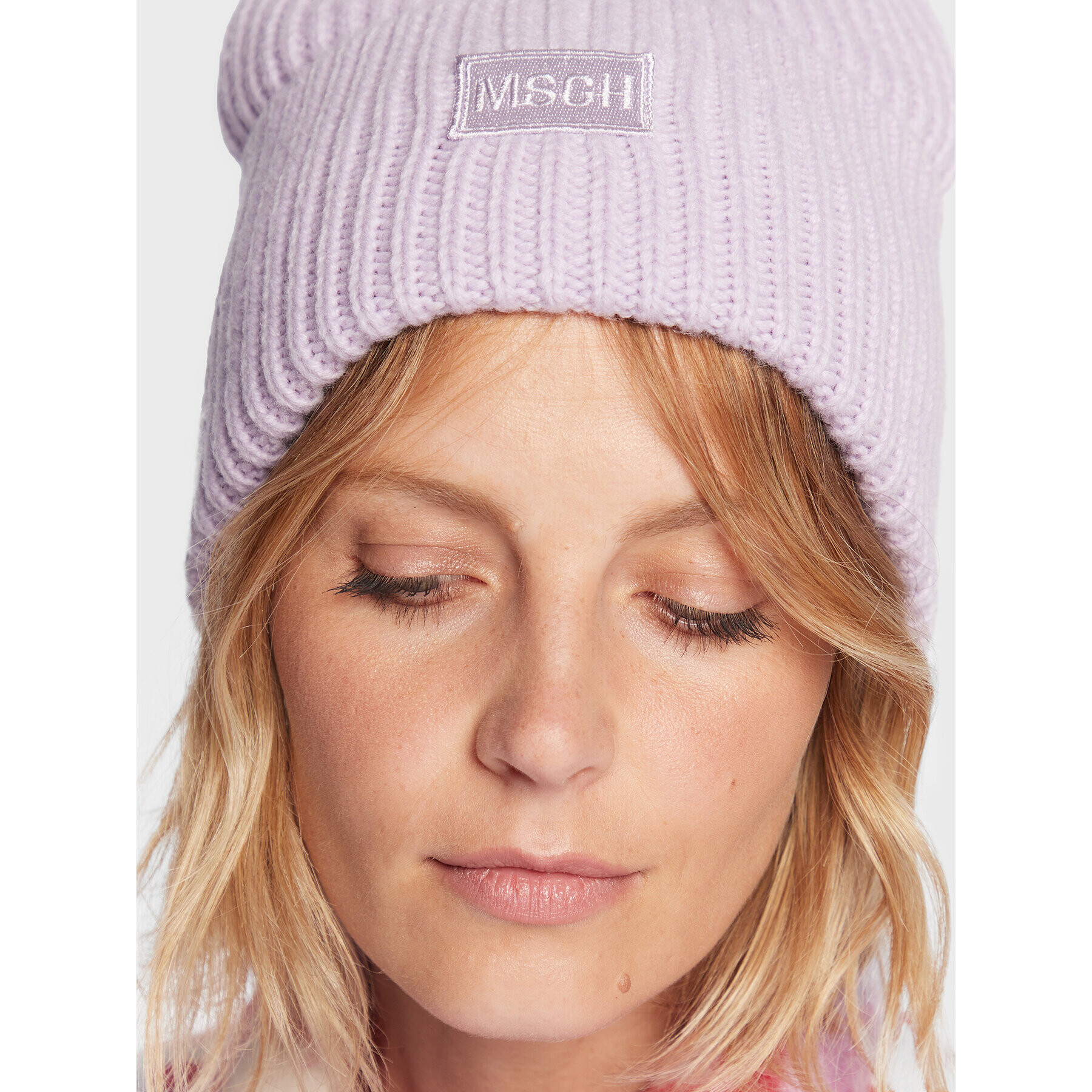 Moss Copenhagen Шапка Kara 15312 Виолетов - Pepit.bg