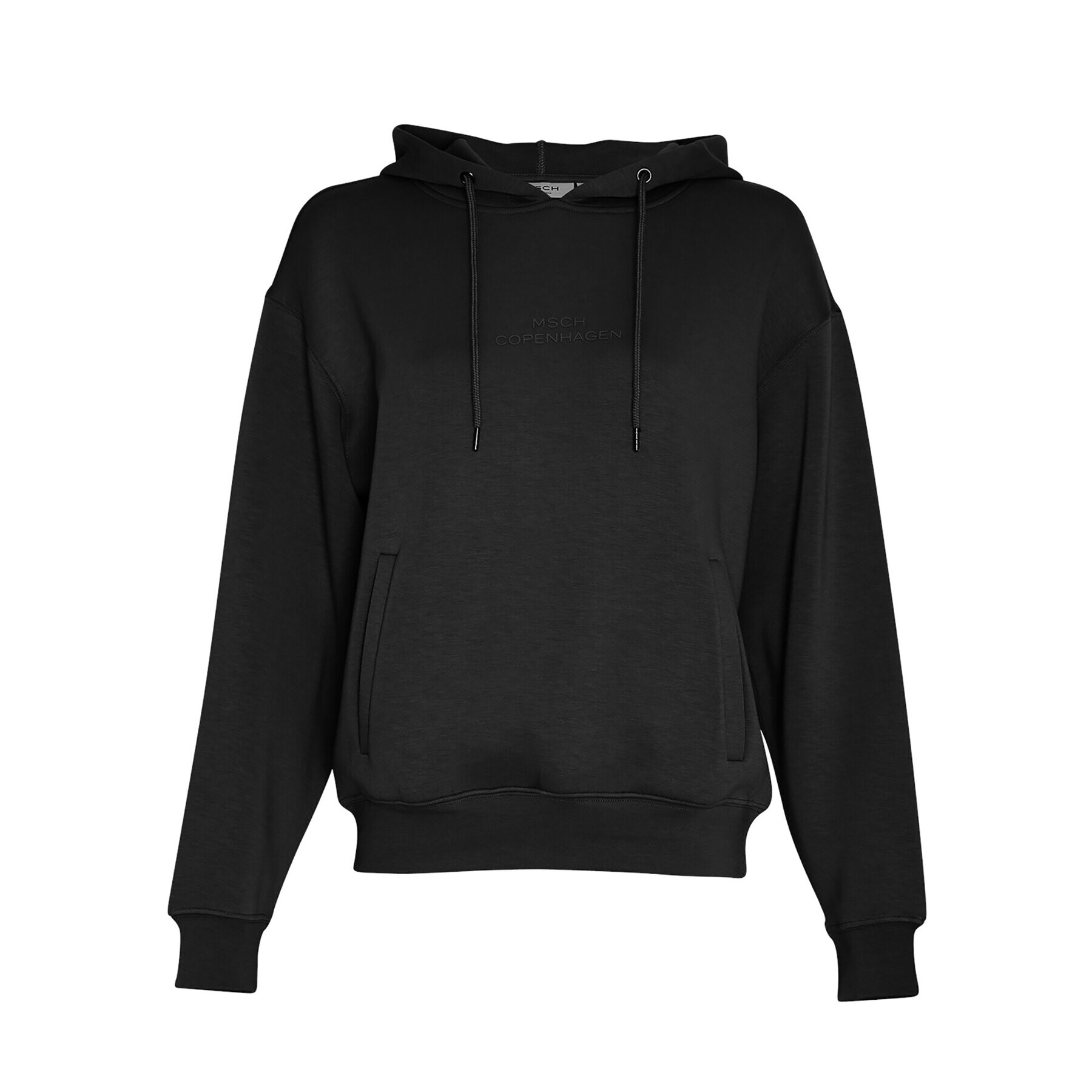 Moss Copenhagen Суитшърт Chima 16718 Черен Relaxed Fit - Pepit.bg