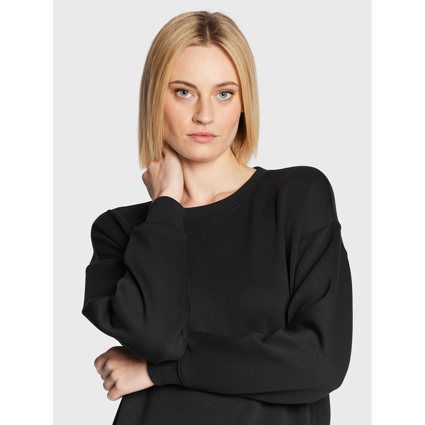 Moss Copenhagen Суитшърт Chima 16719 Черен Relaxed Fit - Pepit.bg