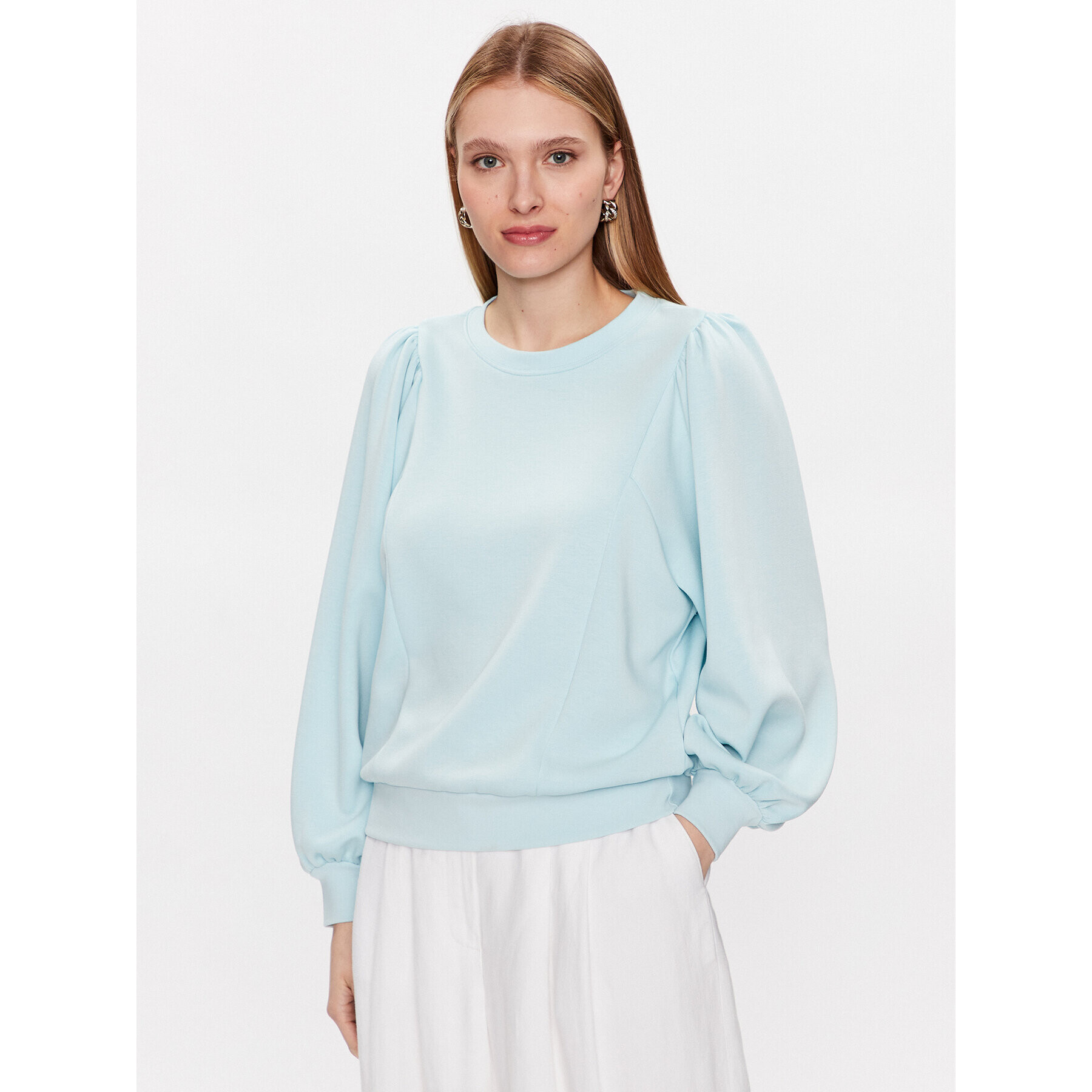 Moss Copenhagen Суитшърт Makira 17338 Син Regular Fit - Pepit.bg