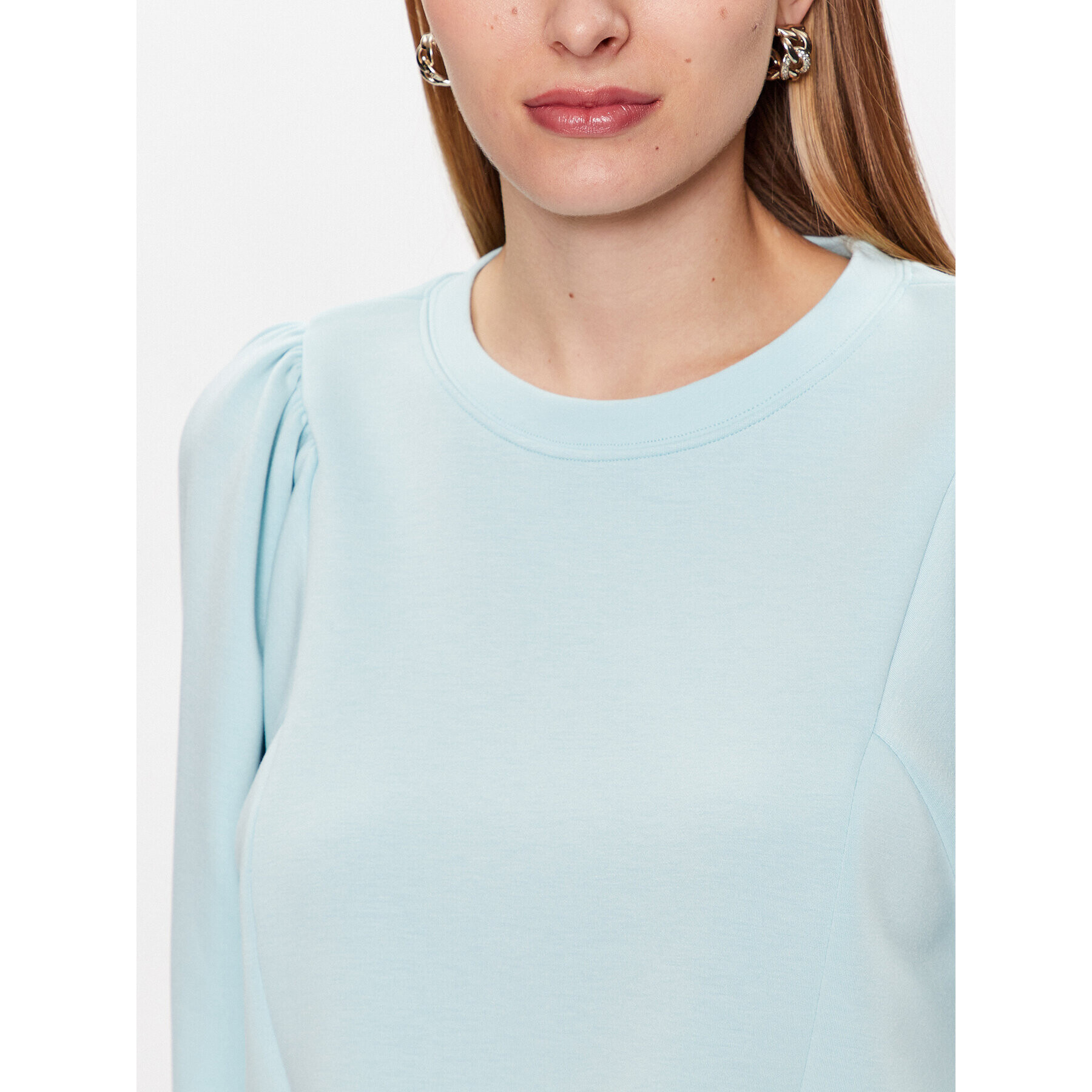 Moss Copenhagen Суитшърт Makira 17338 Син Regular Fit - Pepit.bg
