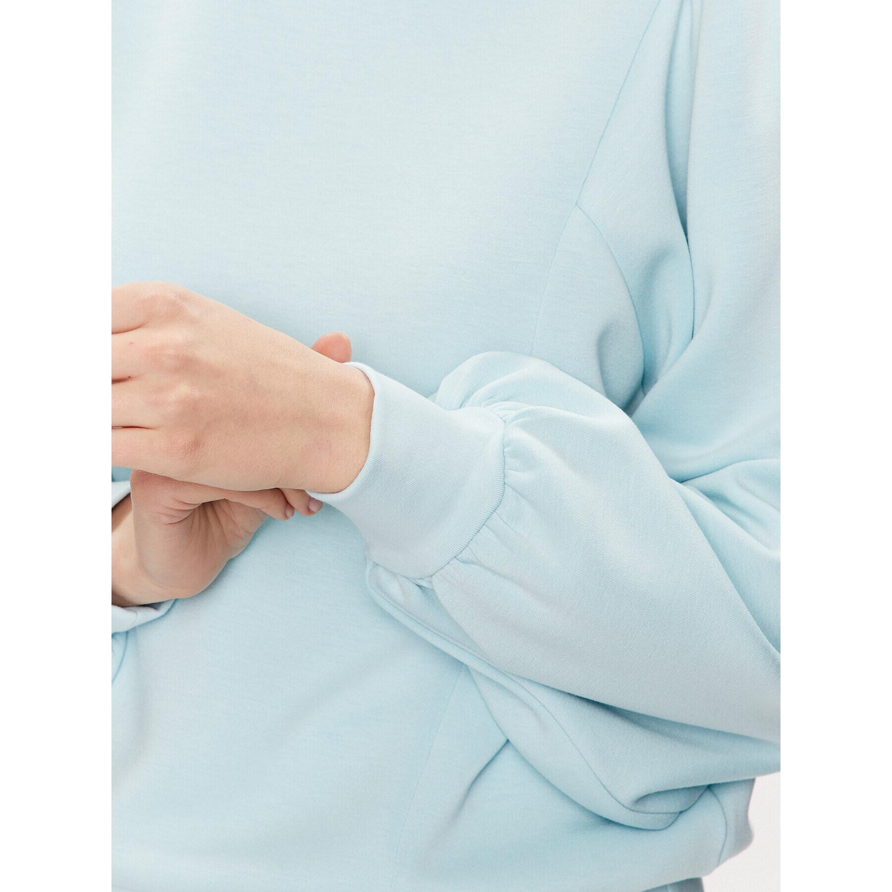 Moss Copenhagen Суитшърт Makira 17338 Син Regular Fit - Pepit.bg