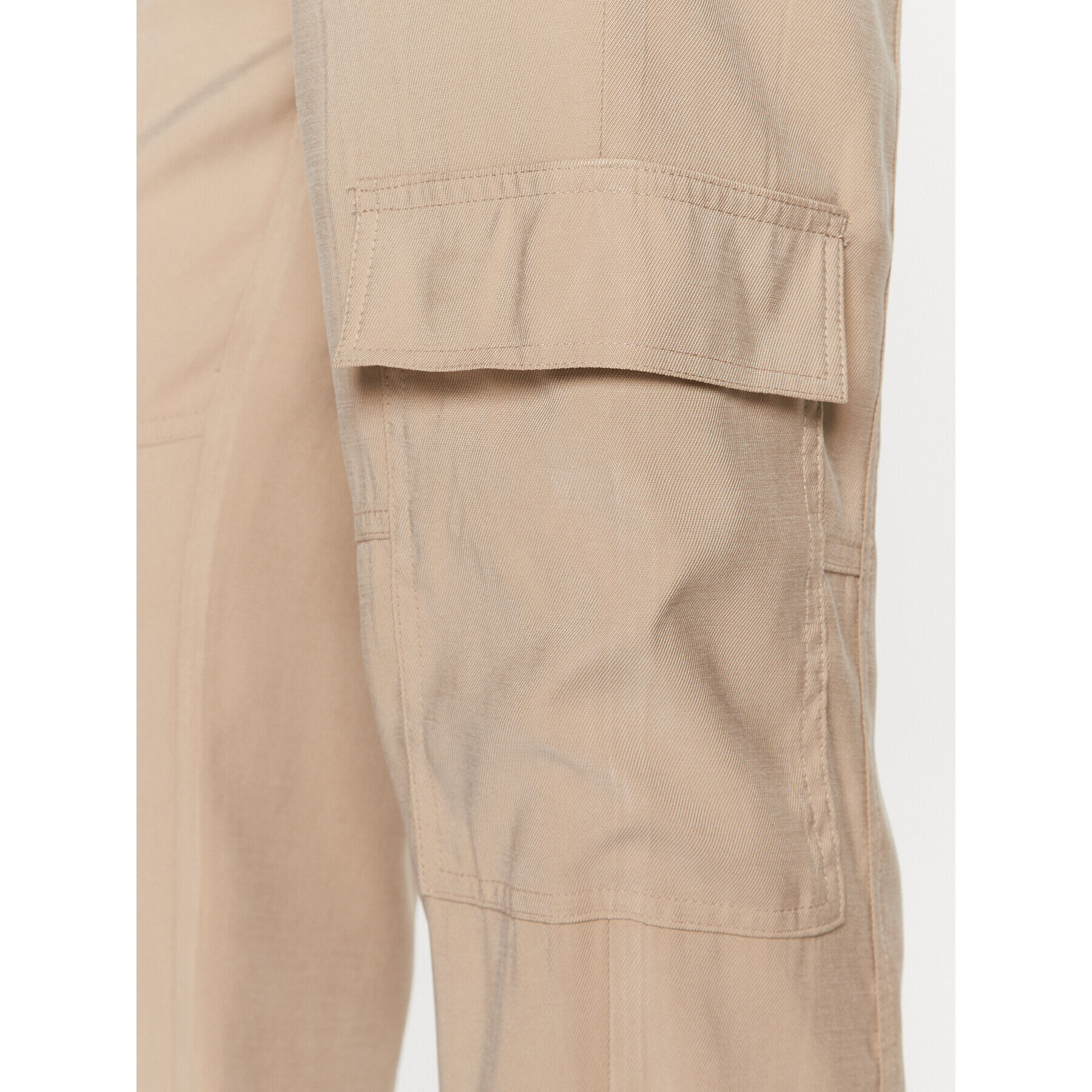 Moss Copenhagen Текстилни панталони 17470 Бежов Basic Fit - Pepit.bg