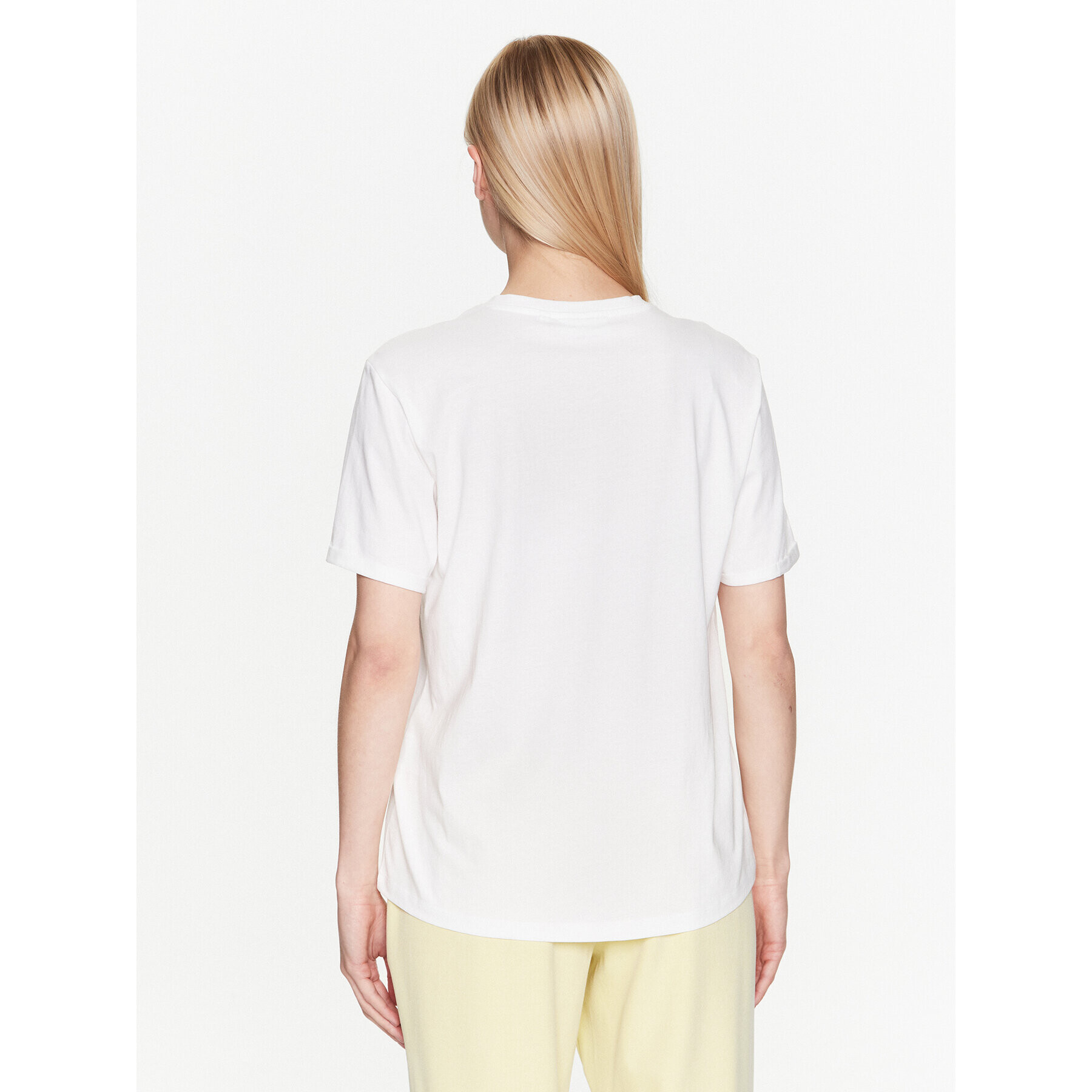 Moss Copenhagen Тишърт Terina 17595 Бял Regular Fit - Pepit.bg