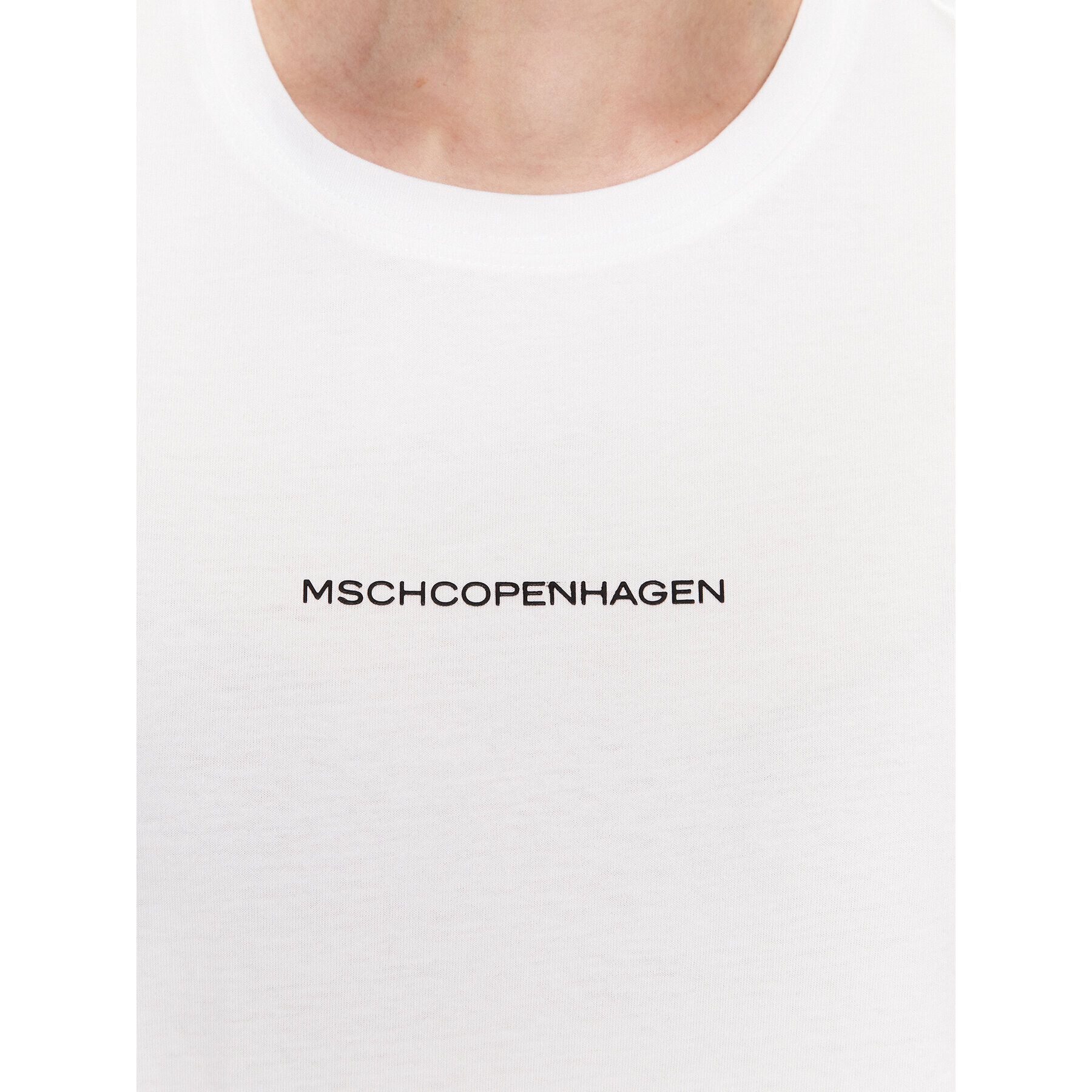 Moss Copenhagen Тишърт Terina 17595 Бял Regular Fit - Pepit.bg
