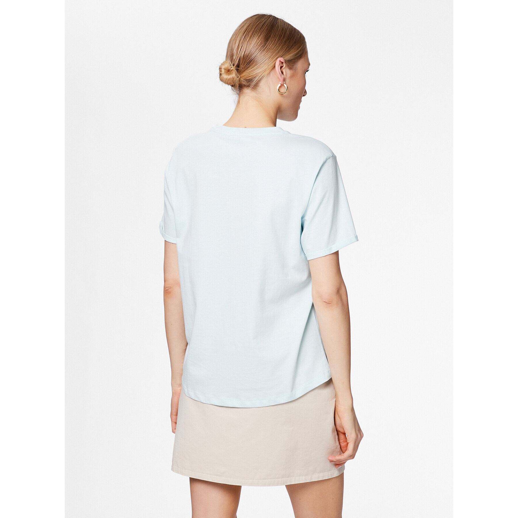 Moss Copenhagen Тишърт Terina 17595 Син Regular Fit - Pepit.bg