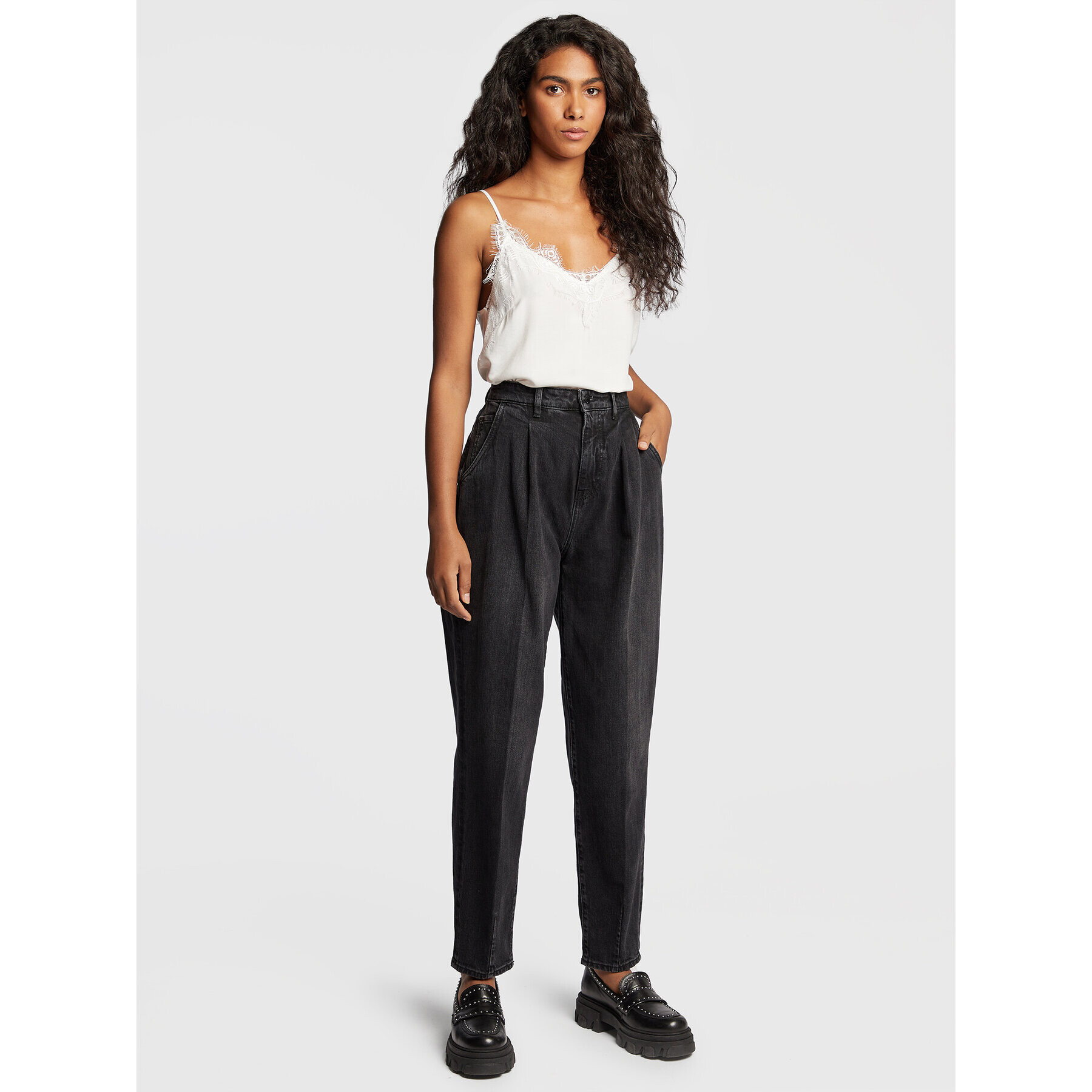 Moss Copenhagen топ Maluca 17075 Бял Regular Fit - Pepit.bg
