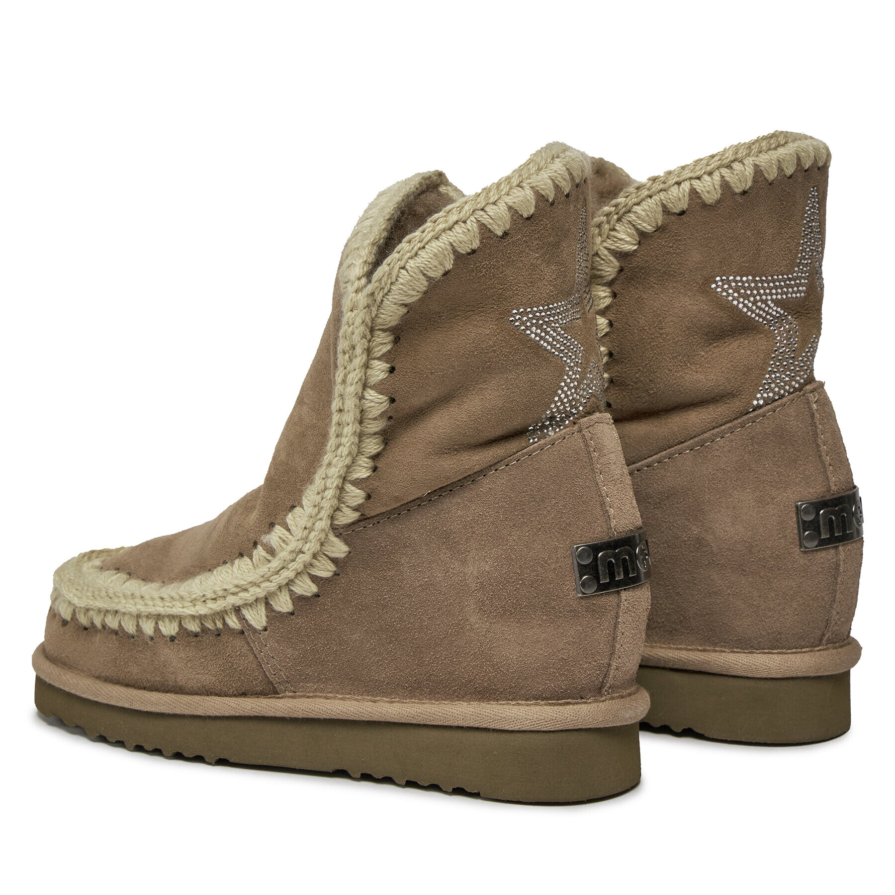 Mou Апрески Inner Wedge FW121049A Черен - Pepit.bg