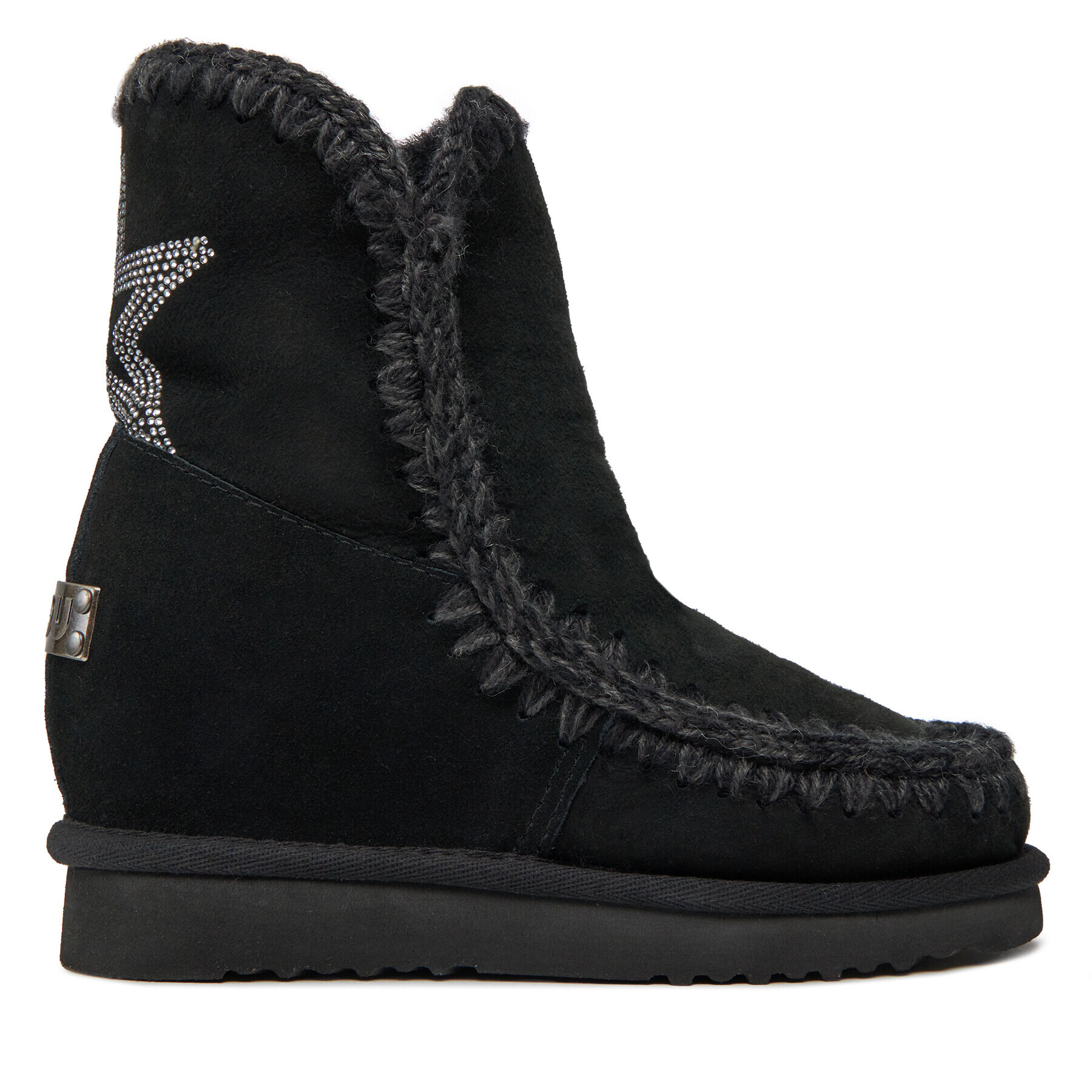 Mou Апрески Inner Wedge FW121049A Черен - Pepit.bg