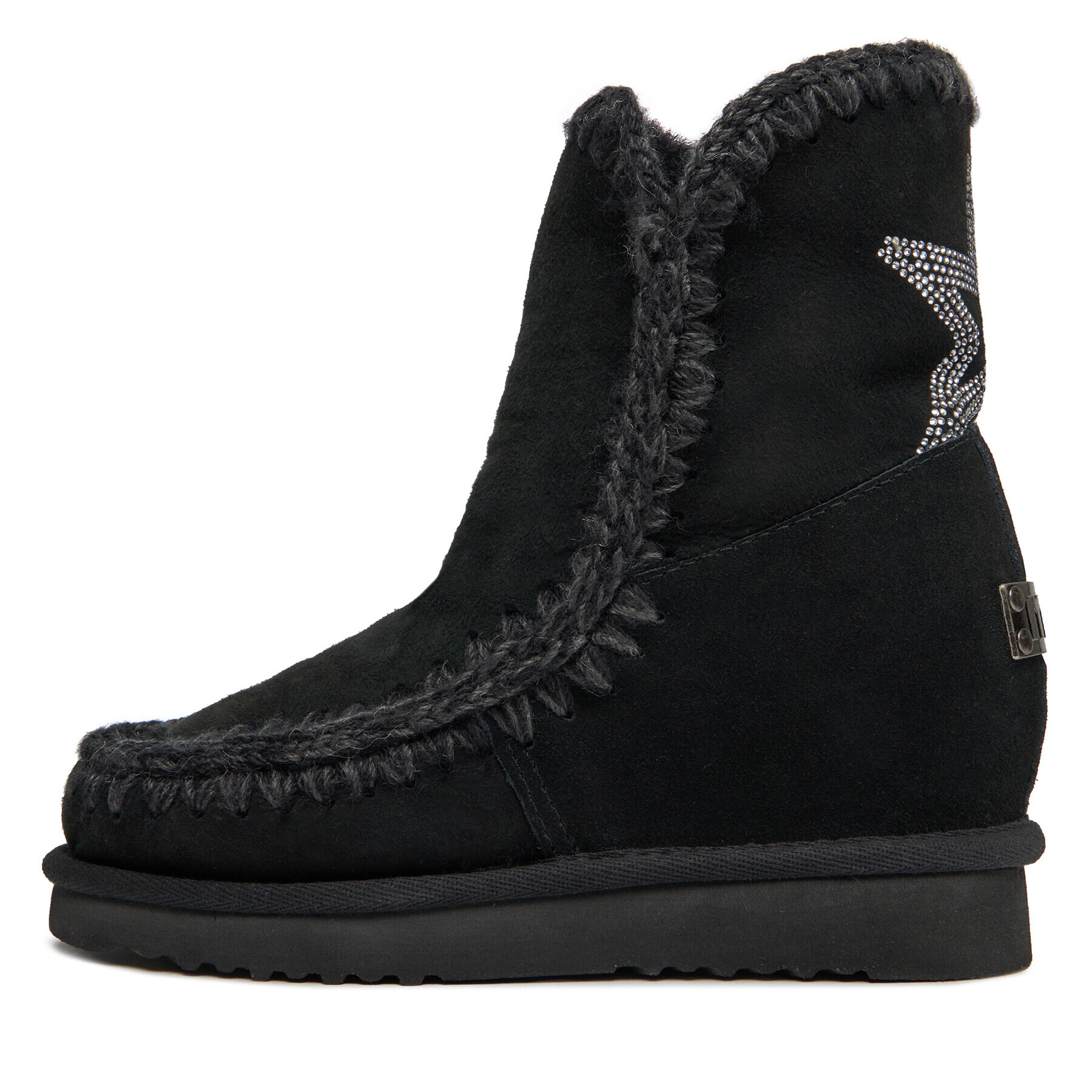 Mou Апрески Inner Wedge FW121049A Черен - Pepit.bg