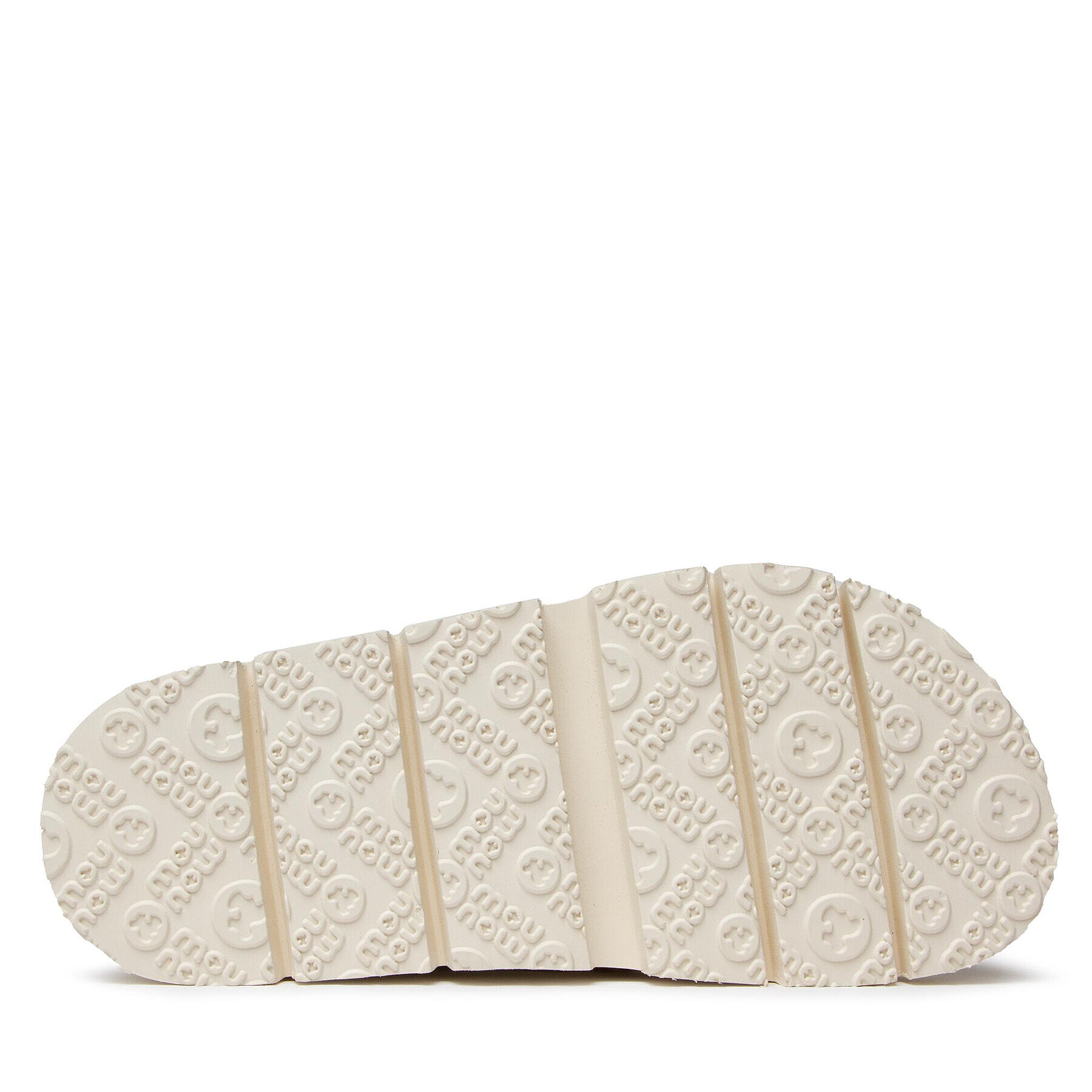 Mou Чехли Criss Cross Bio Bio Sandal Plain SW461000G Бял - Pepit.bg
