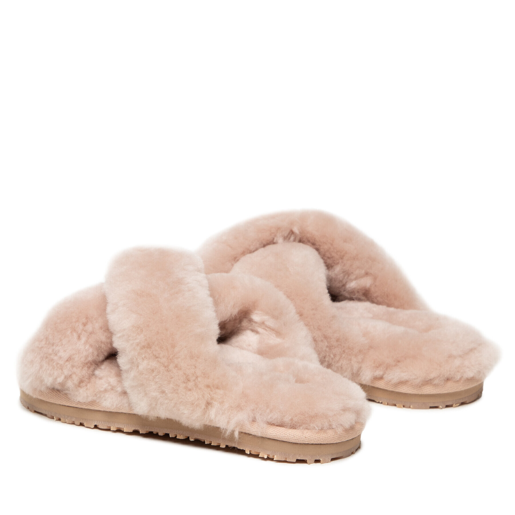 Mou Чехли Criss FW161005L Бежов - Pepit.bg
