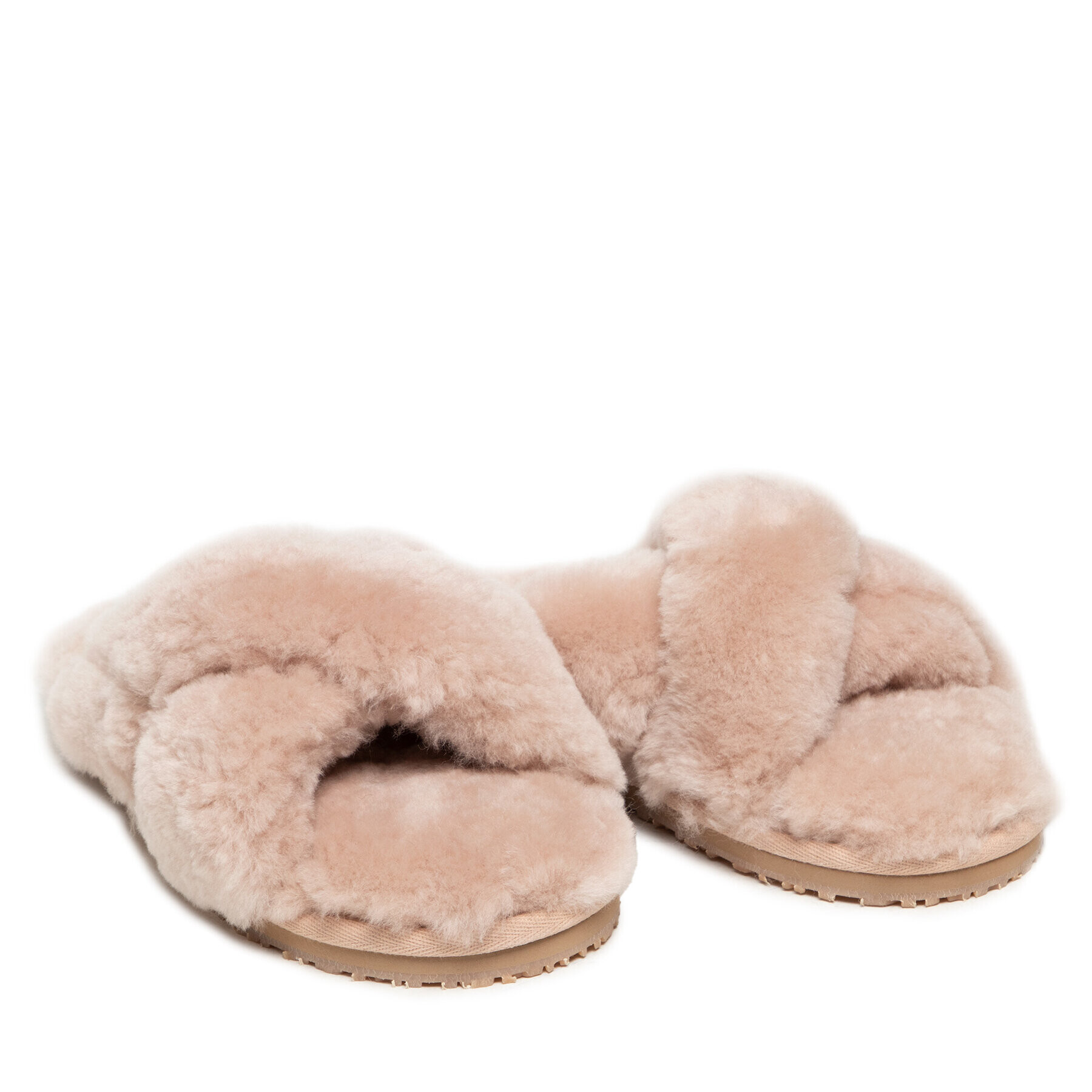 Mou Чехли Criss FW161005L Бежов - Pepit.bg
