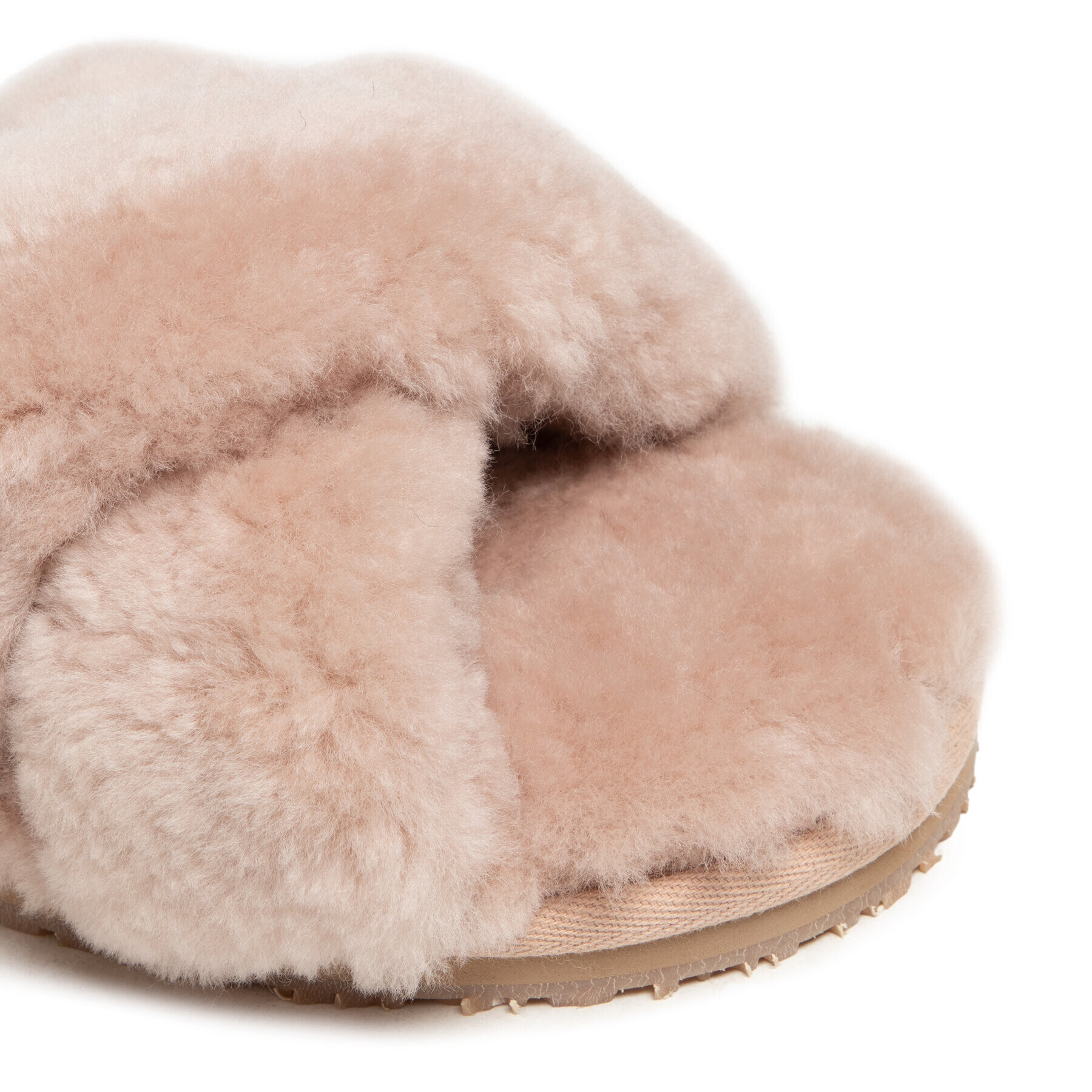 Mou Чехли Criss FW161005L Бежов - Pepit.bg