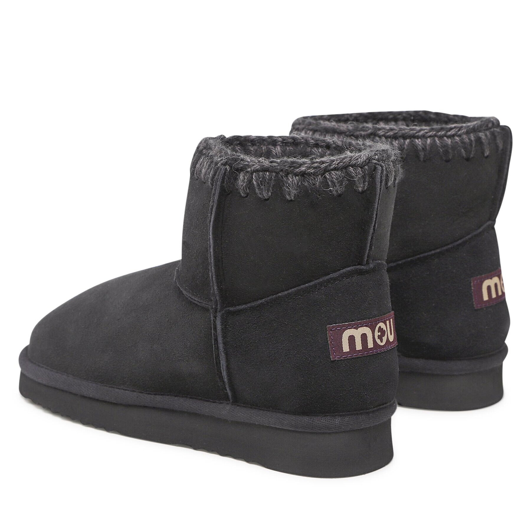 Mou Обувки Classic Boot FW321000A Черен - Pepit.bg