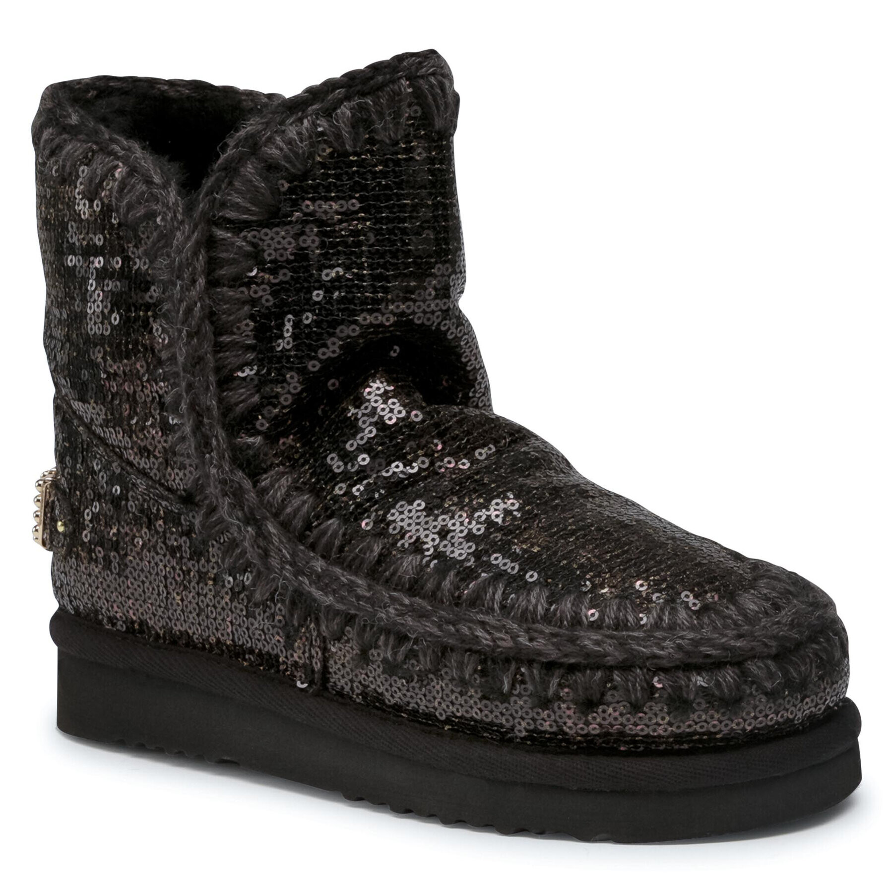 Mou Обувки Eskimo 18 Sequns Logo Stds FW101034G Черен - Pepit.bg