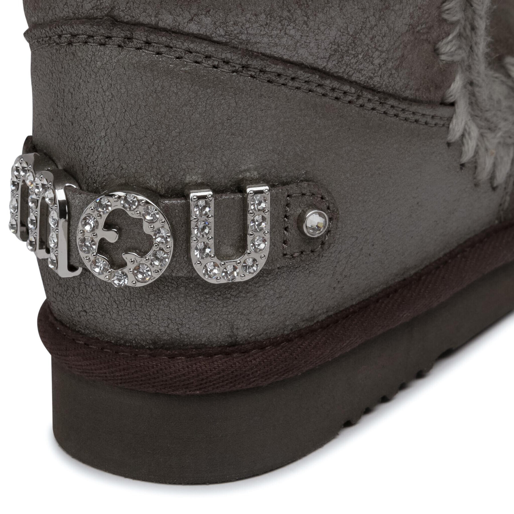 Mou Обувки Eskimo 18 With Rhinestones Logo Сребрист - Pepit.bg