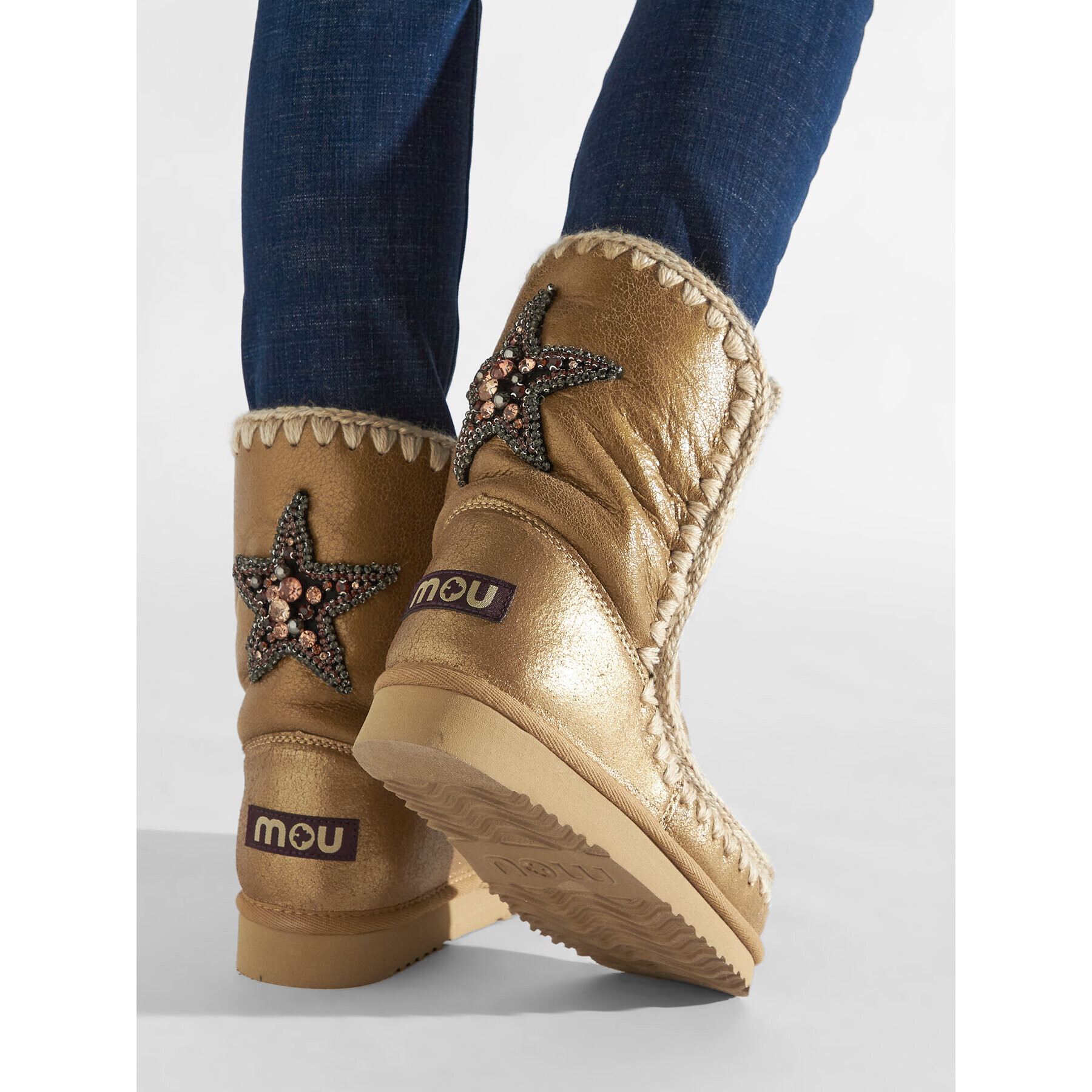 Mou Обувки Eskimo 24 FW101046B Кафяв - Pepit.bg