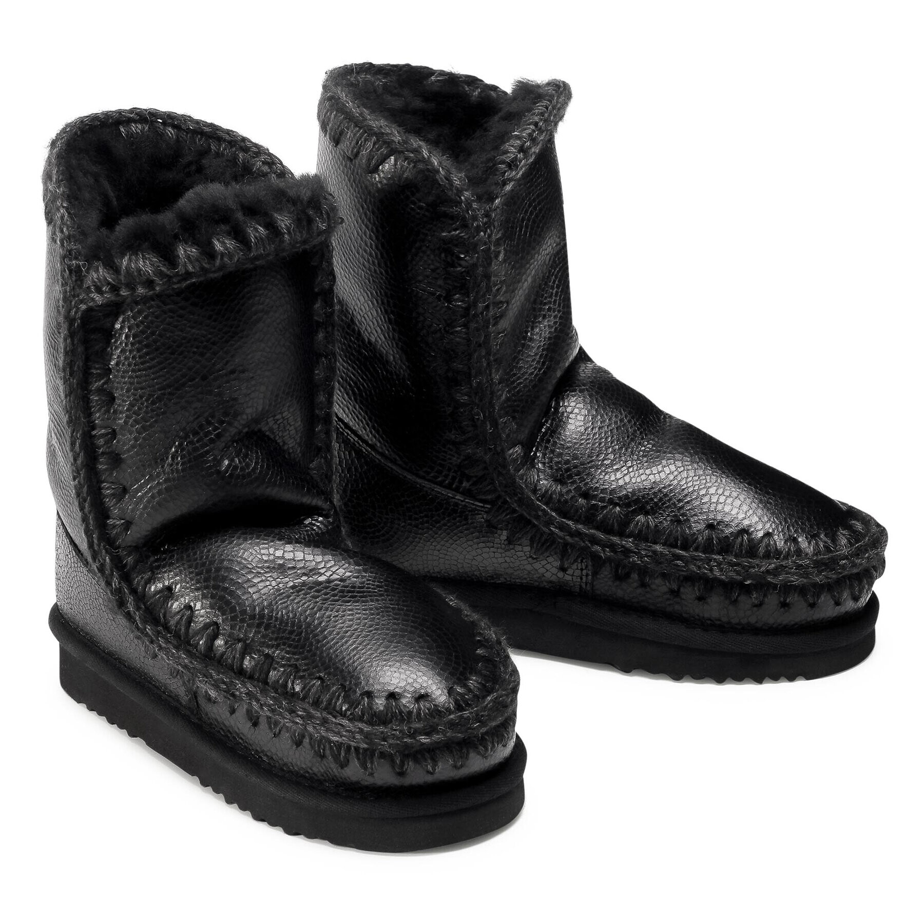 Mou Обувки Eskimo Boot 24 FW101000B Черен - Pepit.bg