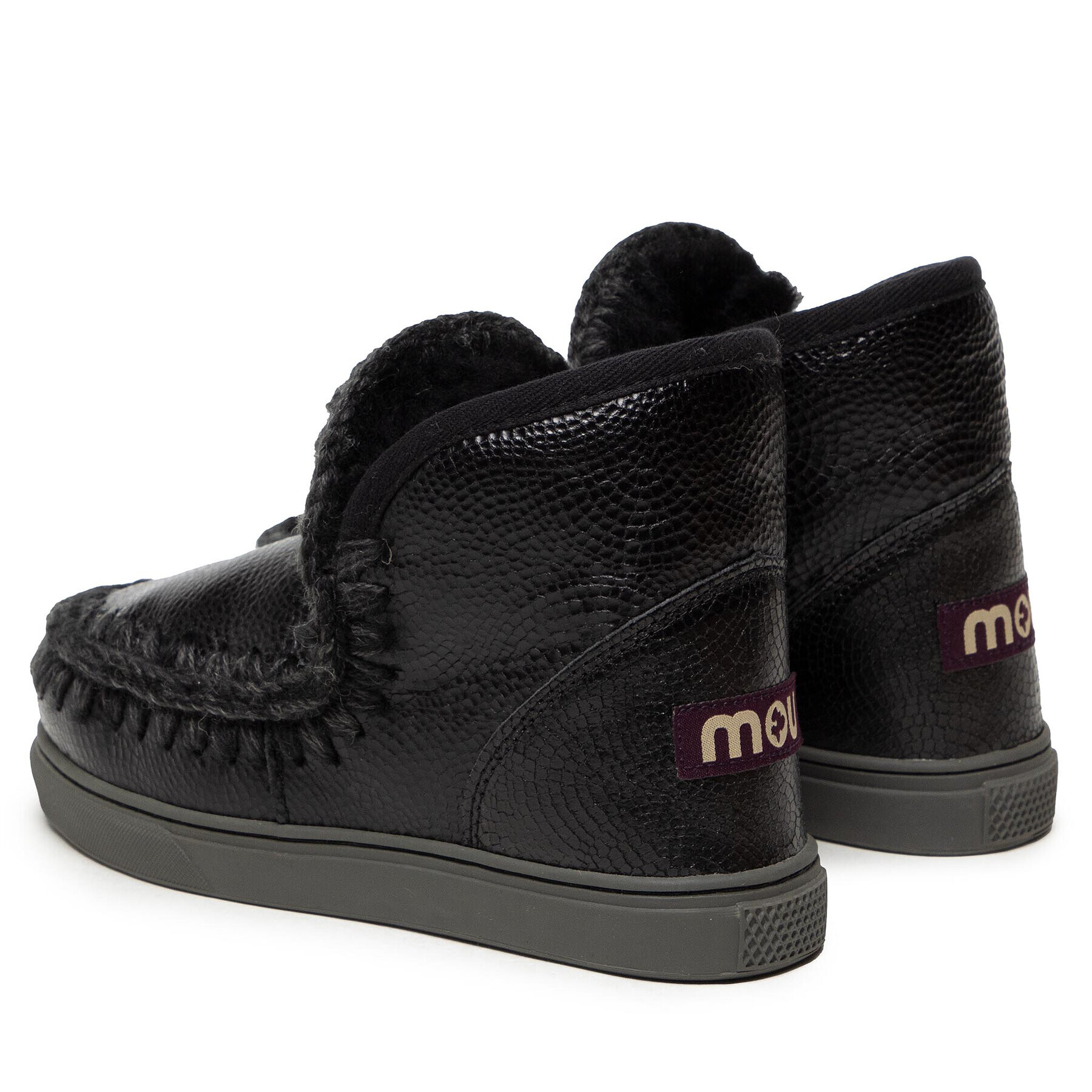 Mou Обувки Eskimo Sneaker FW111000B Черен - Pepit.bg