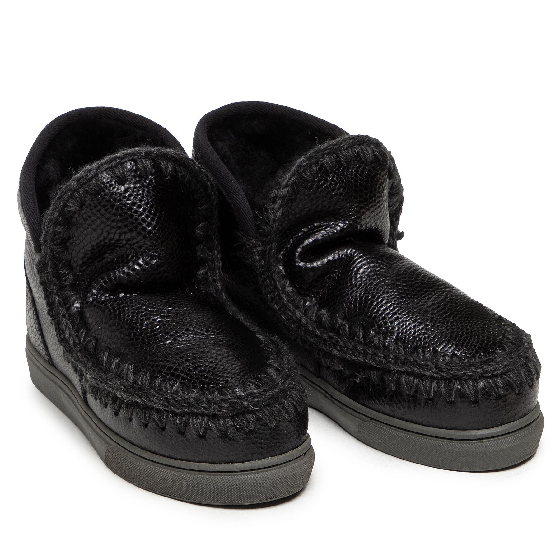 Mou Обувки Eskimo Sneaker FW111000B Черен - Pepit.bg