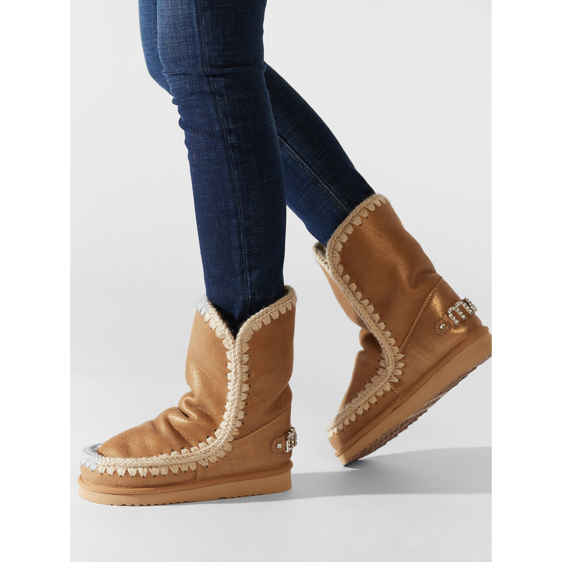 Mou Обувки Eskimo24 FW101037B Кафяв - Pepit.bg