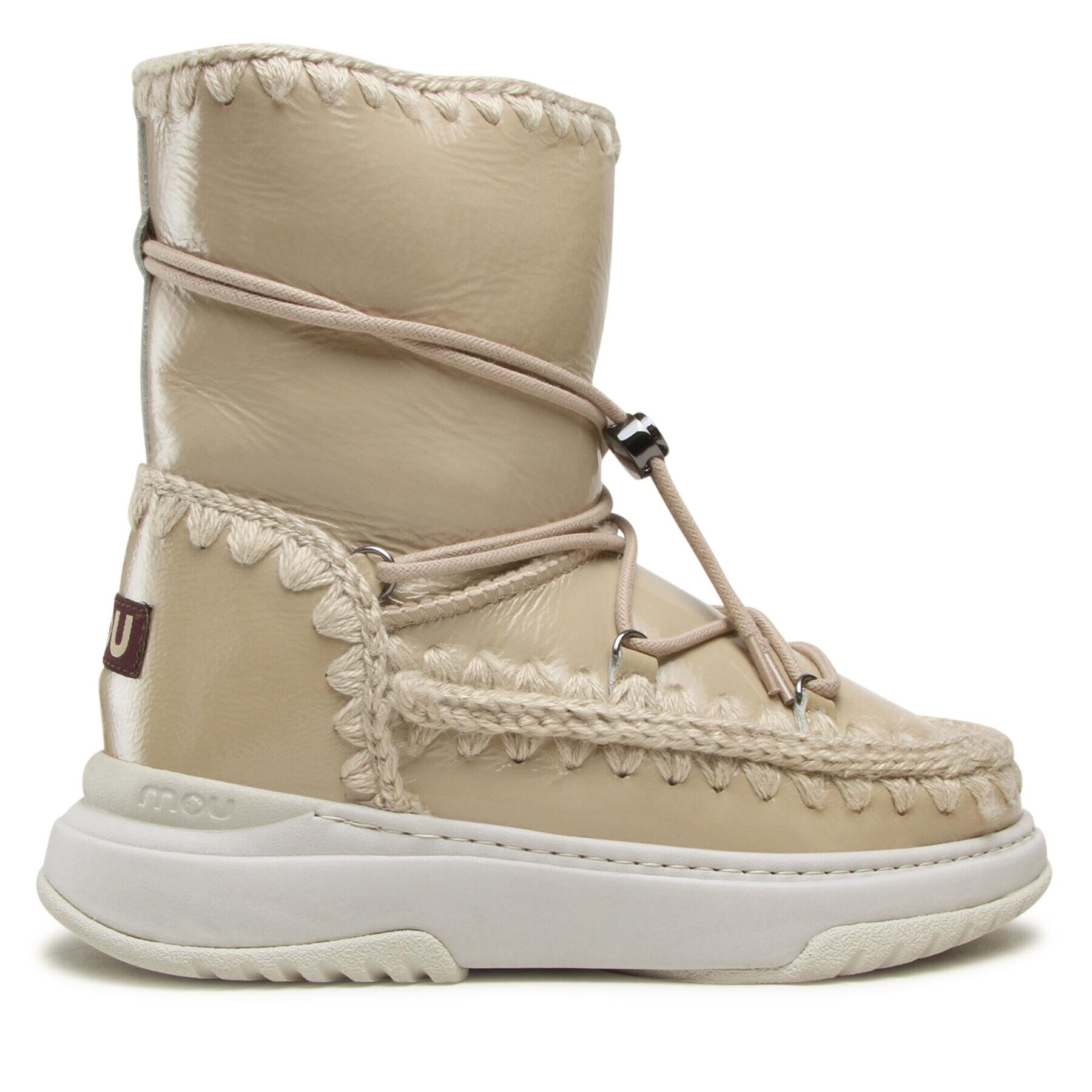 Mou Обувки Jogger Snowboot Short FW421007C Бежов - Pepit.bg