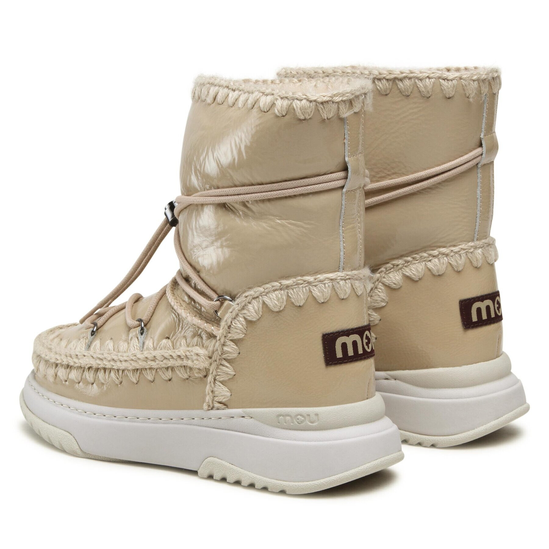 Mou Обувки Jogger Snowboot Short FW421007C Бежов - Pepit.bg
