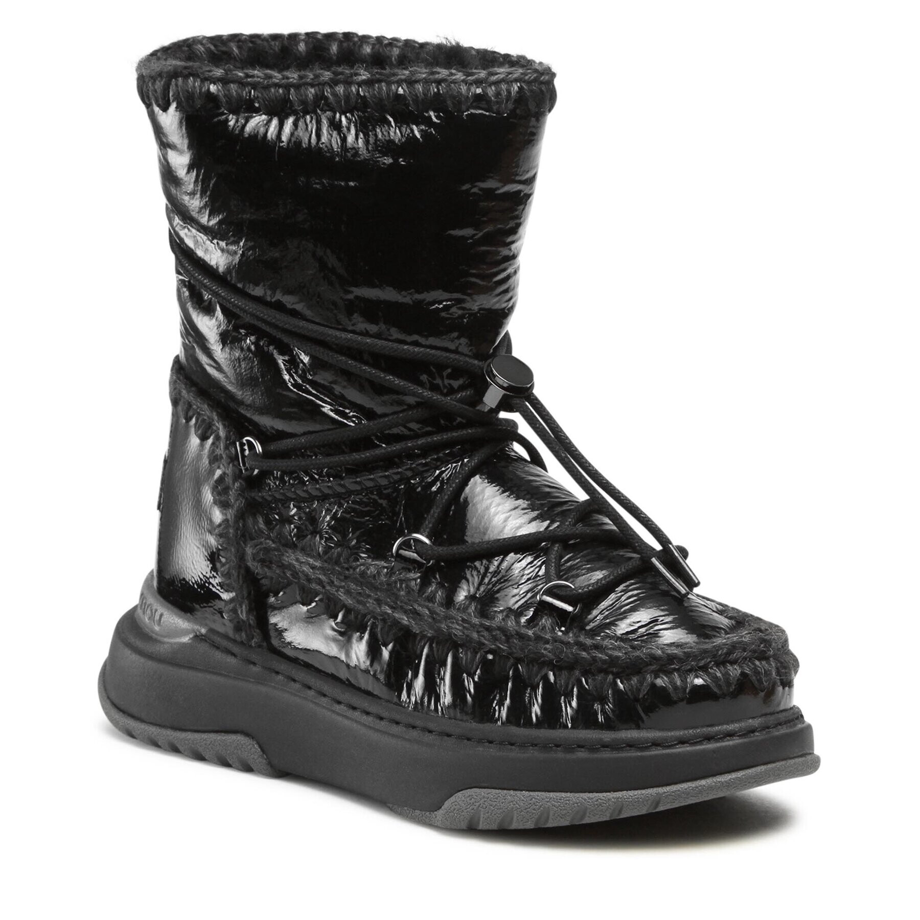 Mou Обувки Jogger Snowboot Short FW421007C Черен - Pepit.bg