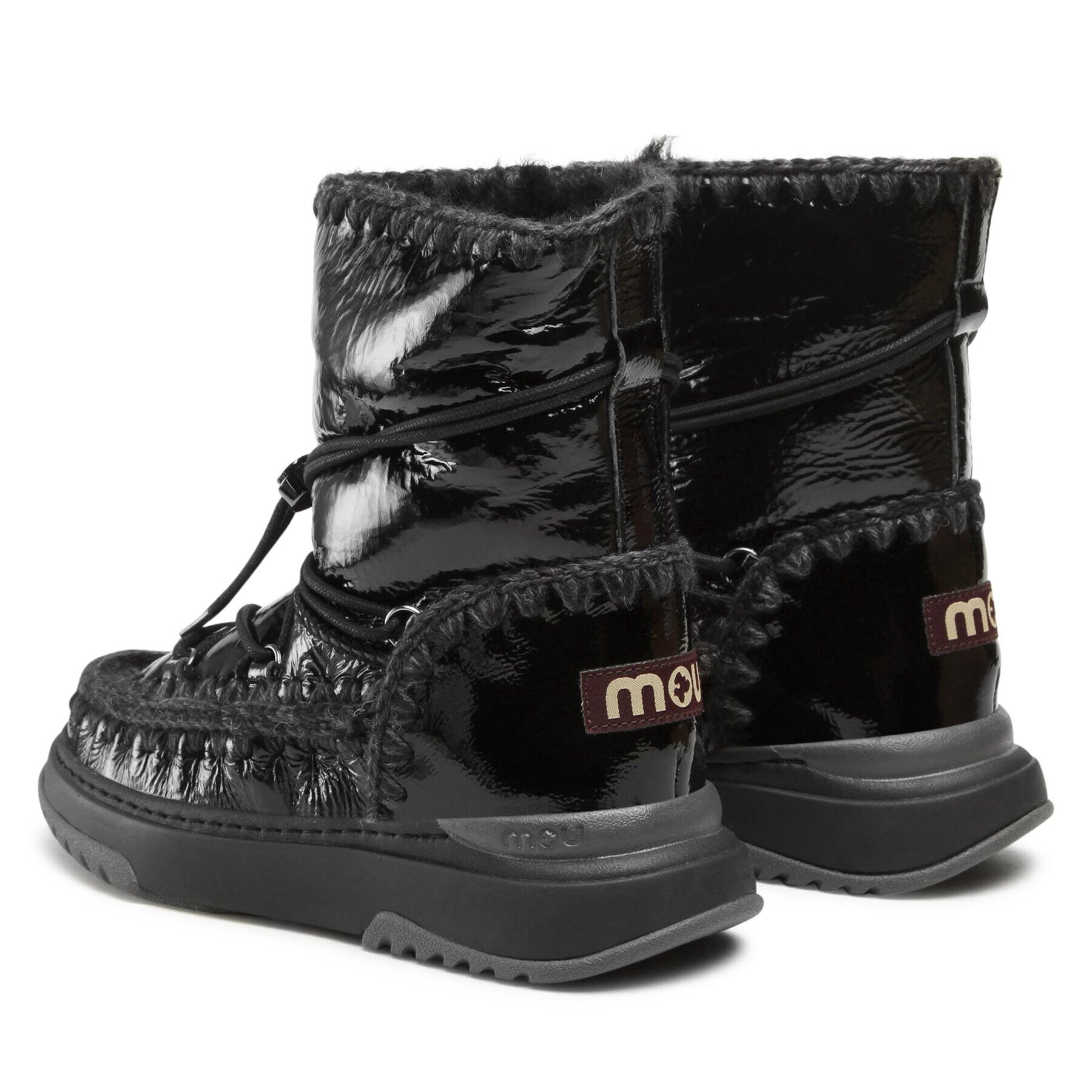 Mou Обувки Jogger Snowboot Short FW421007C Черен - Pepit.bg