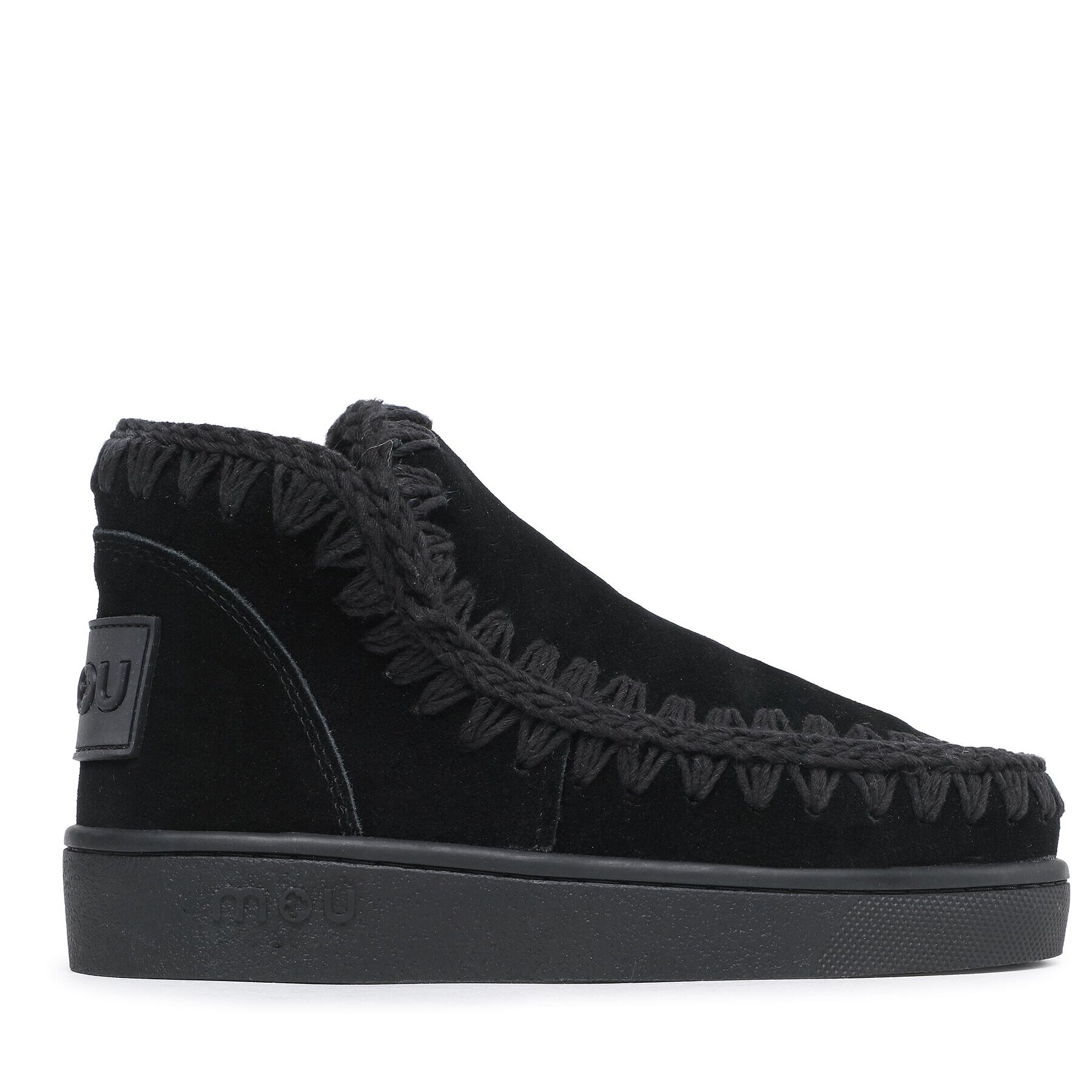 Mou Обувки Sneaker Monochrome SW211021O Черен - Pepit.bg